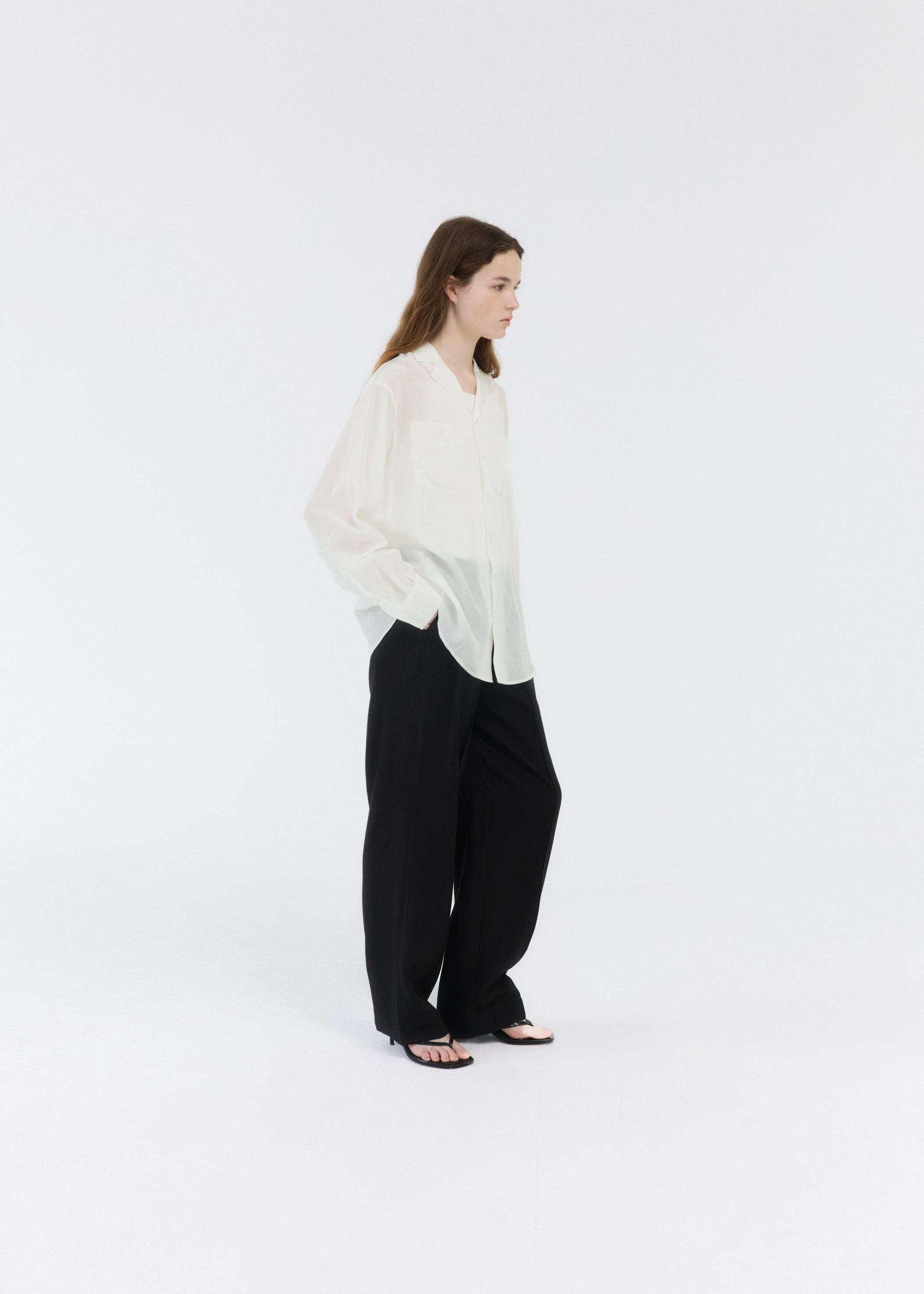 TWO-TUCK WIDE PANTS
