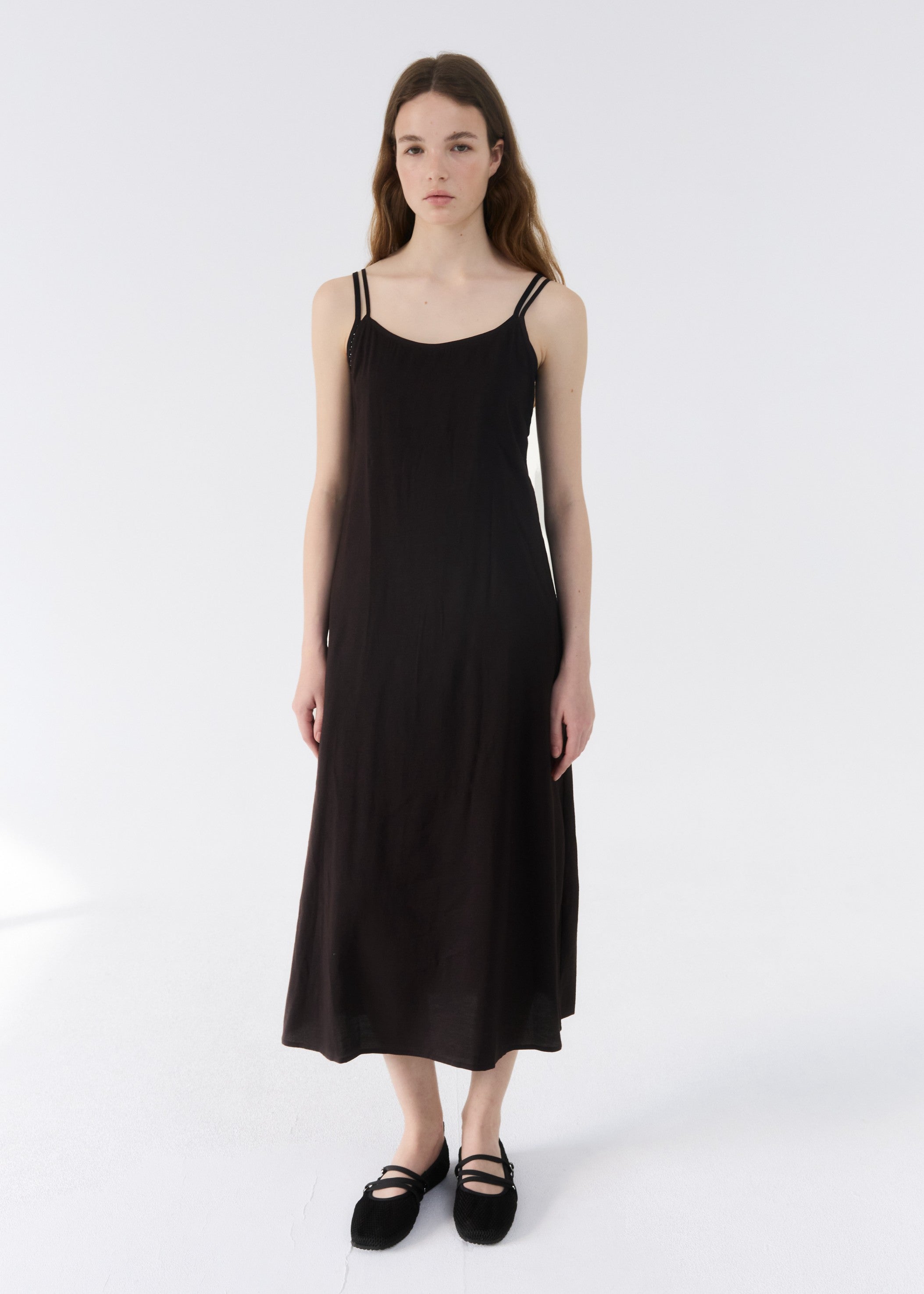 LAYERED STRAP DRESS