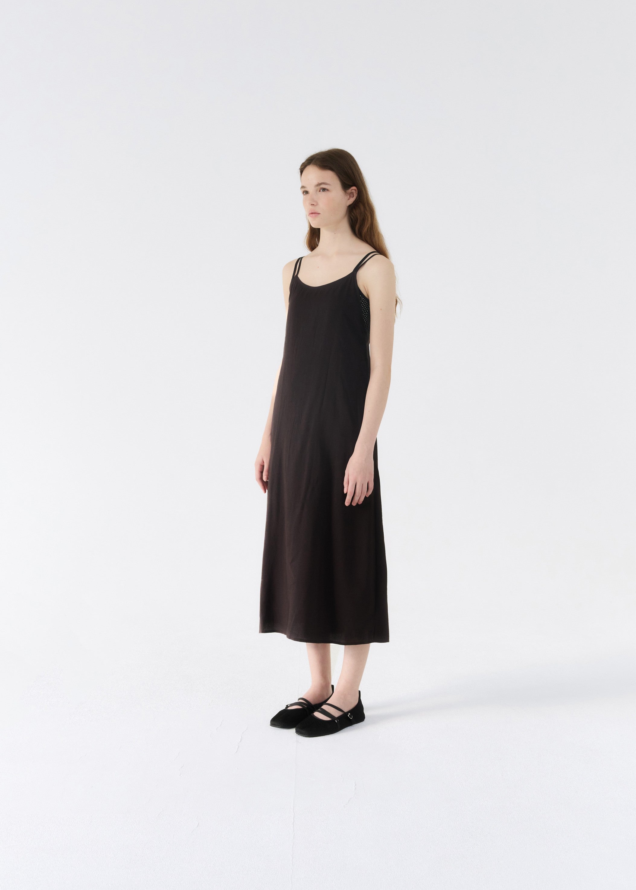 LAYERED STRAP DRESS