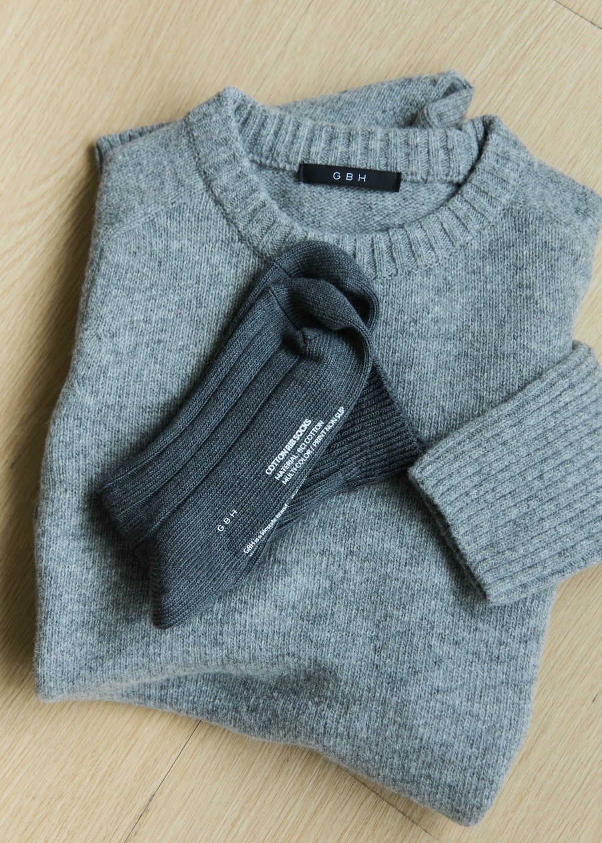 26FW COTTON RIB SOCKS