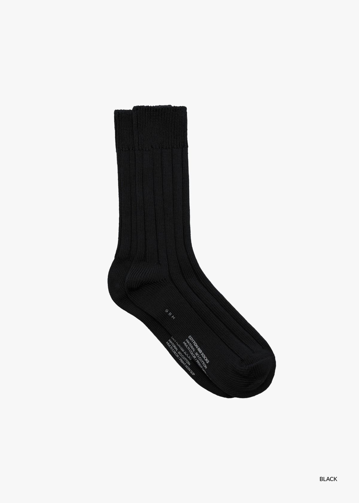 26FW COTTON RIB SOCKS