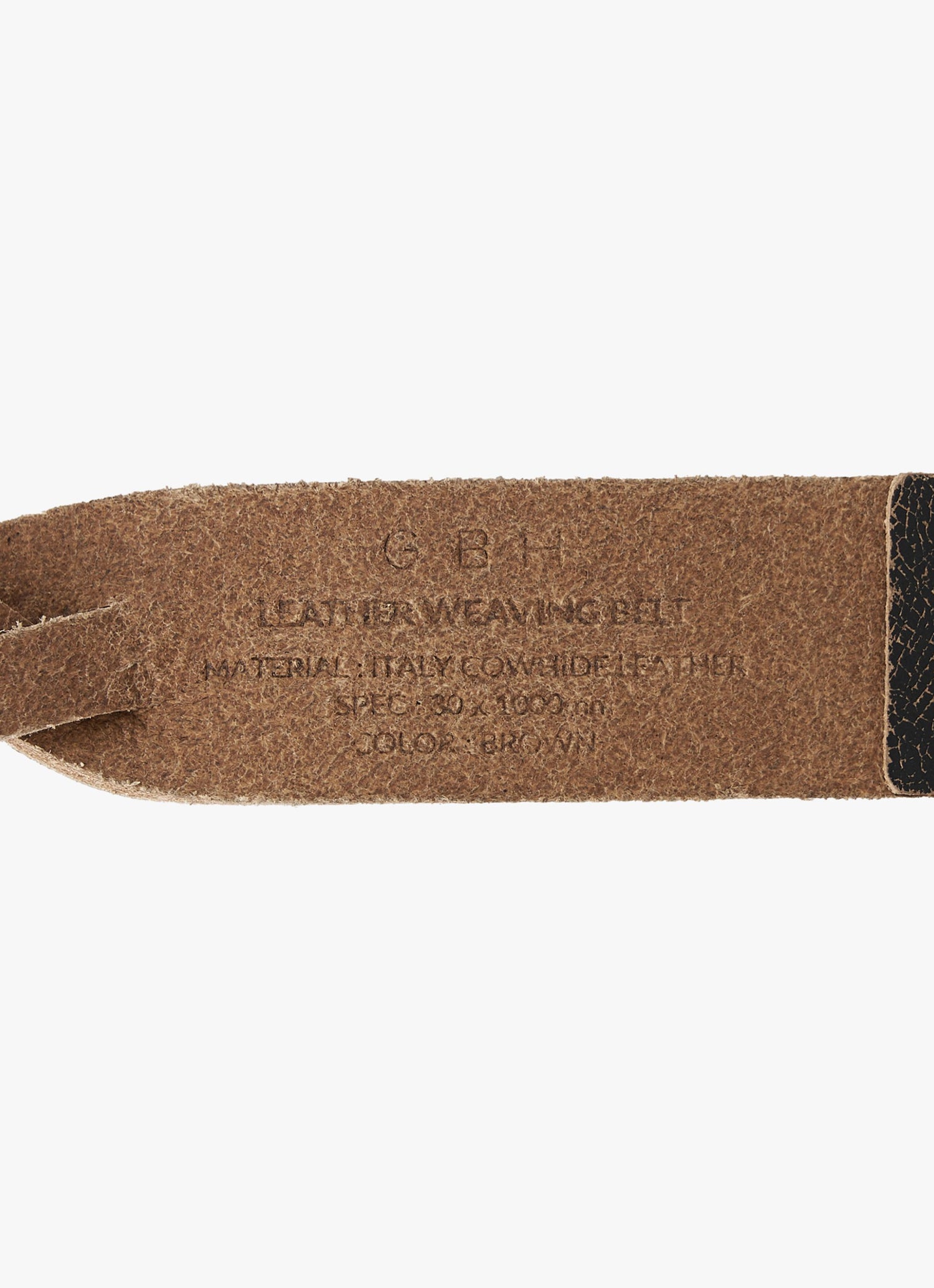 TWIST BELT