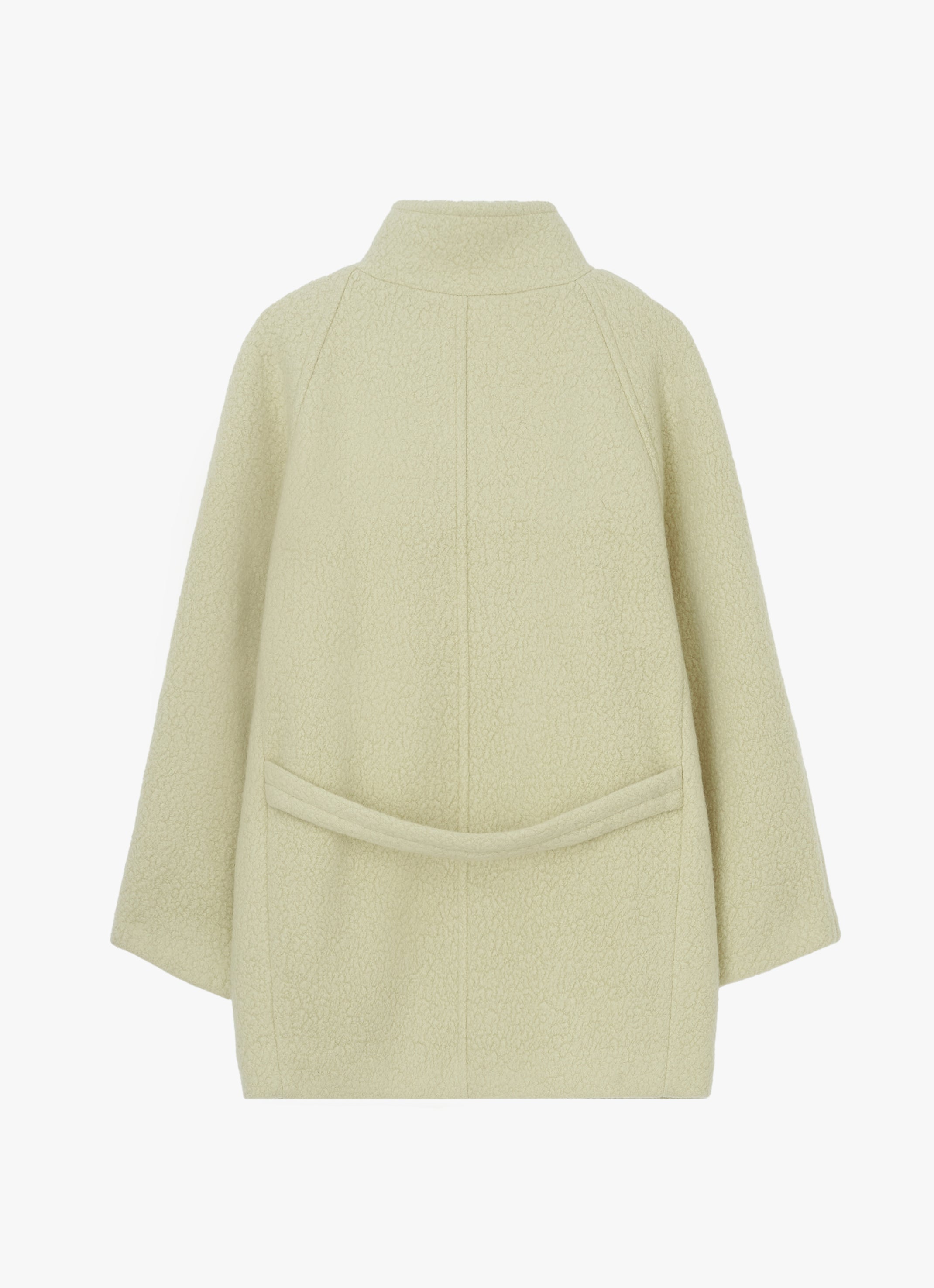 HIGH-NECK TOGGLE COAT｜ウールハーフコート｜GBH Japan