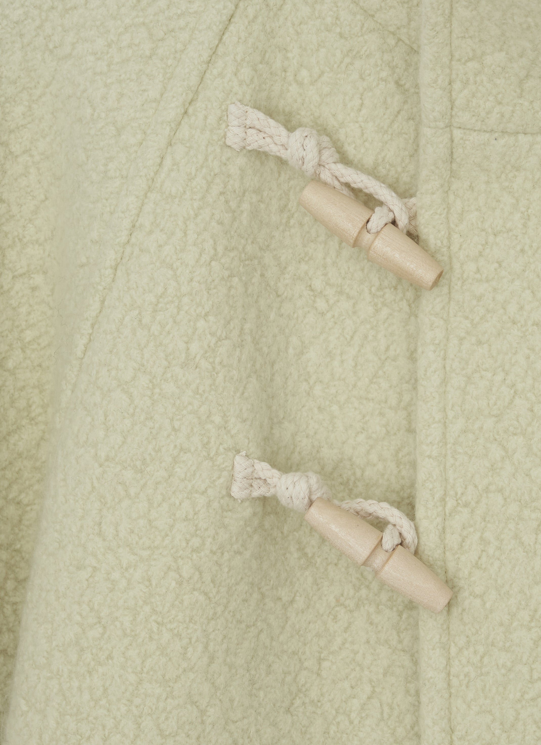 HIGH-NECK TOGGLE COAT｜ウールハーフコート｜GBH Japan