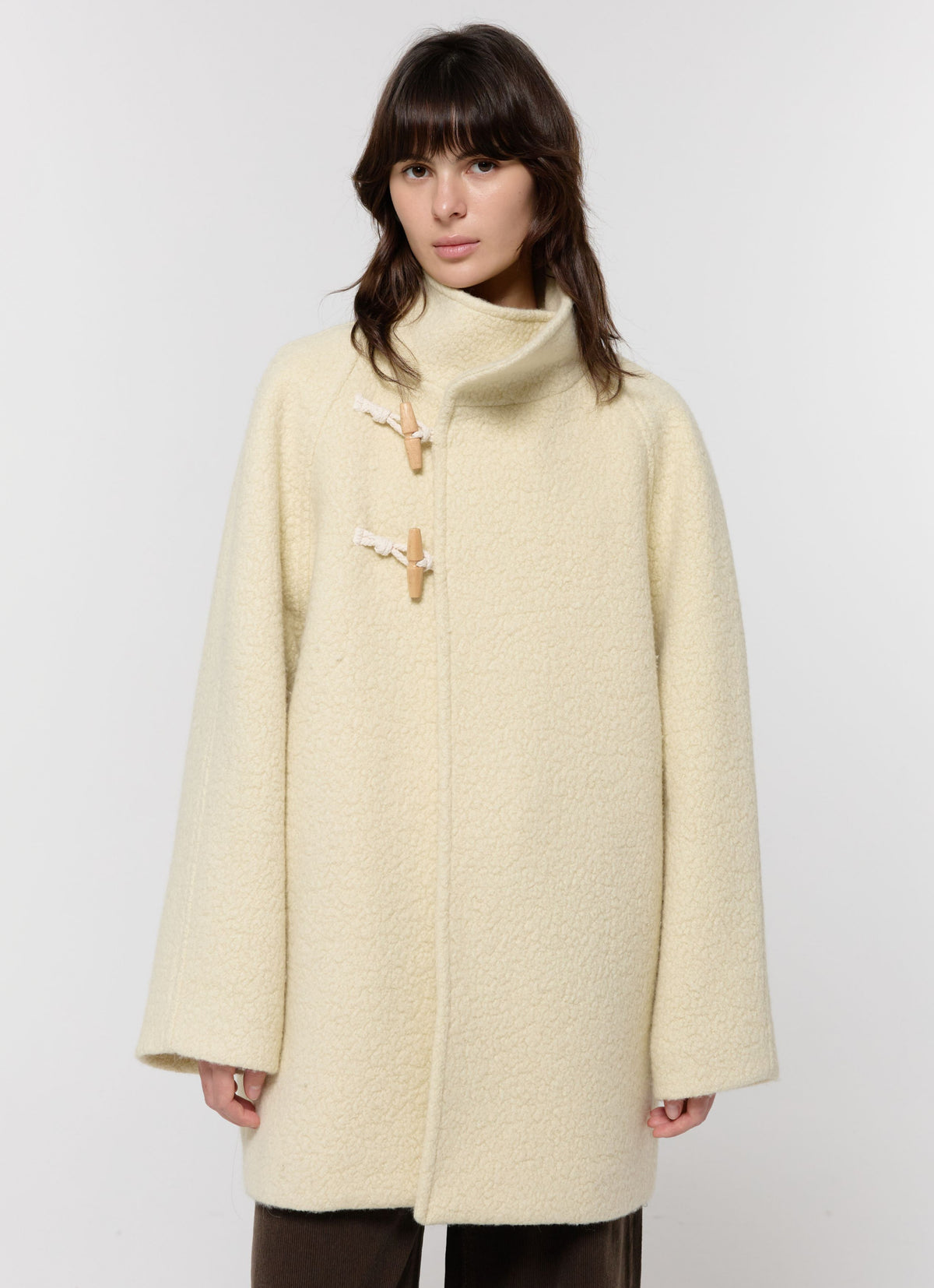 26FW HIGH-NECK TOGGLE COAT