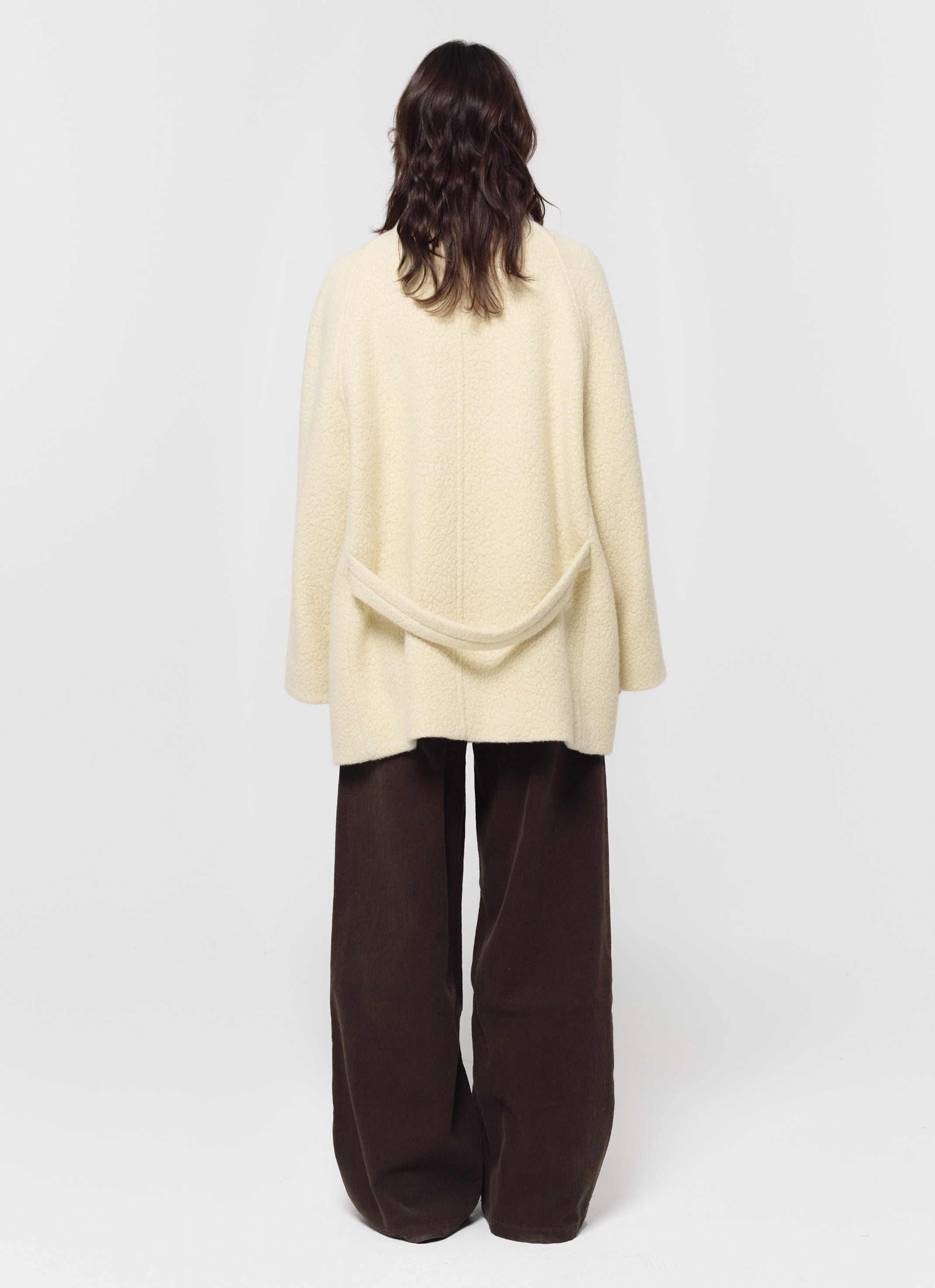 HIGH-NECK TOGGLE COAT｜ウールハーフコート｜GBH Japan