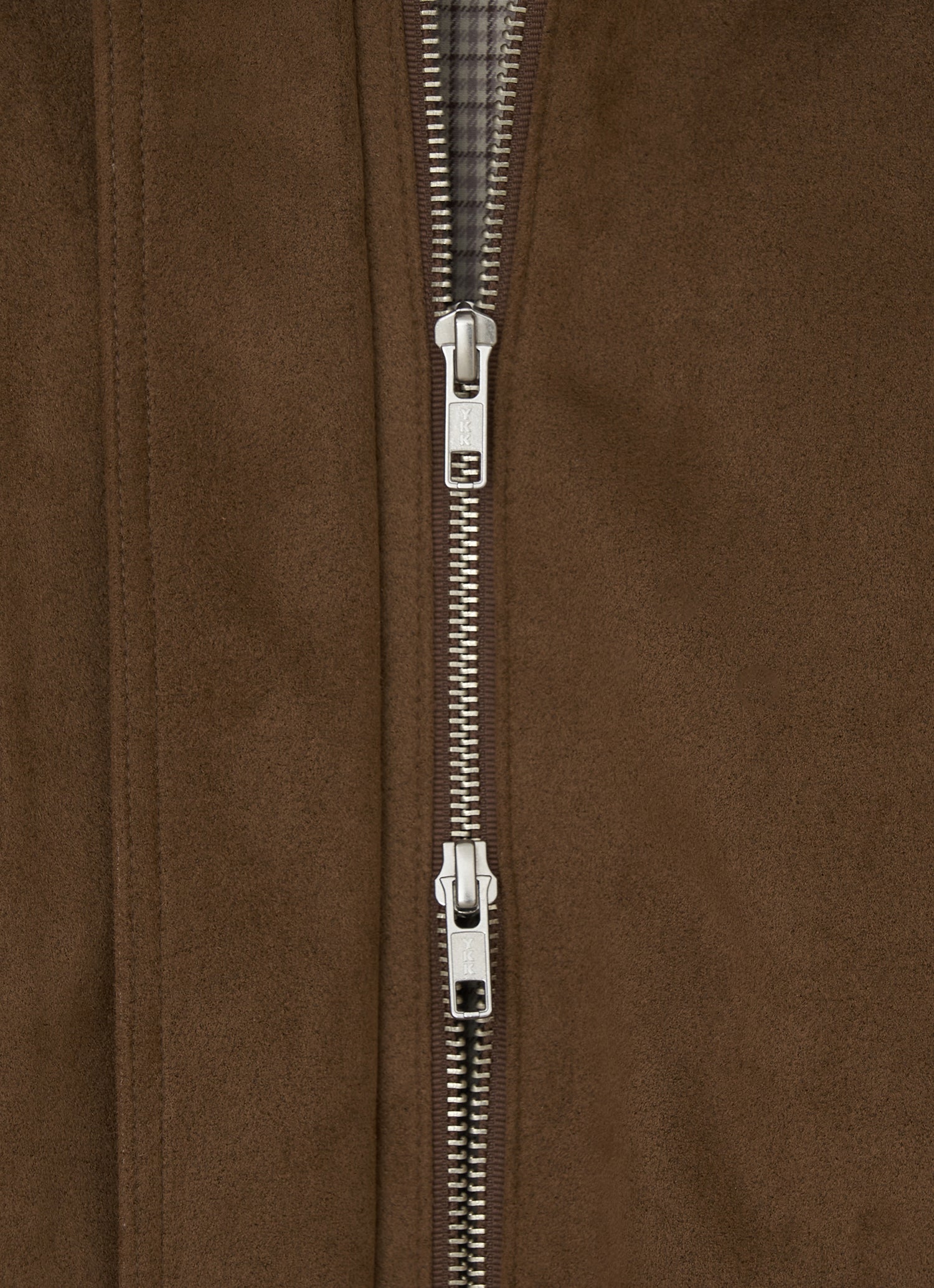 FAUX SUEDE BOMBER
