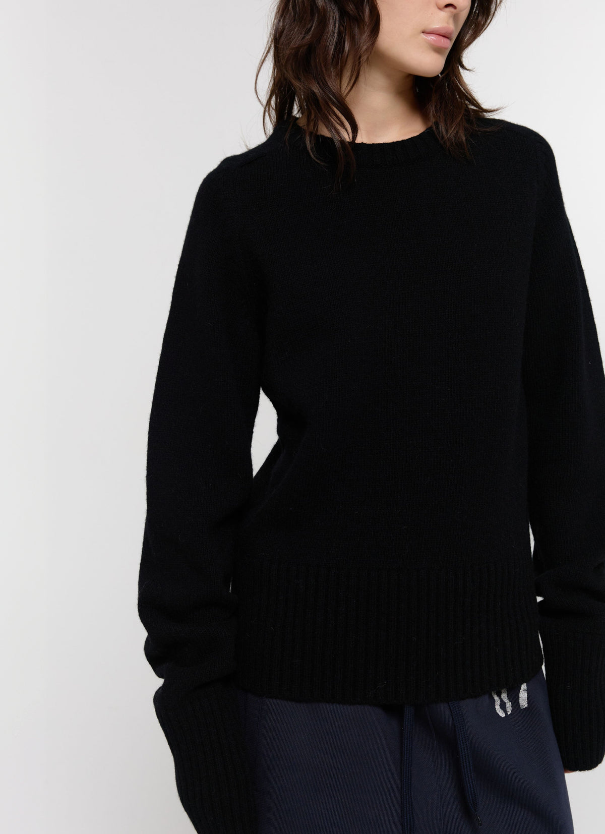 26FW WOOL CREW NECK KNIT