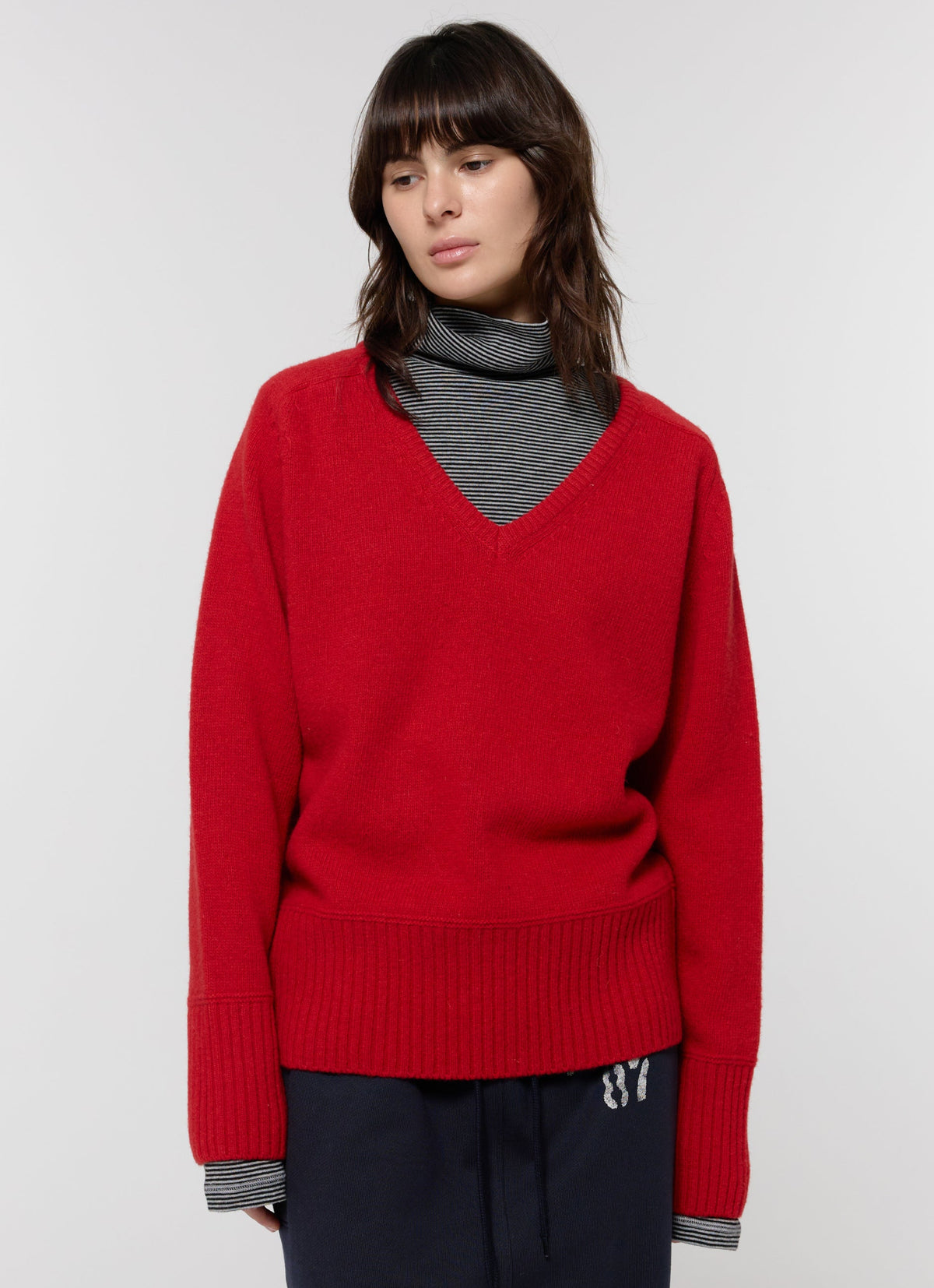 26FW WOOL V-NECK SWEATER