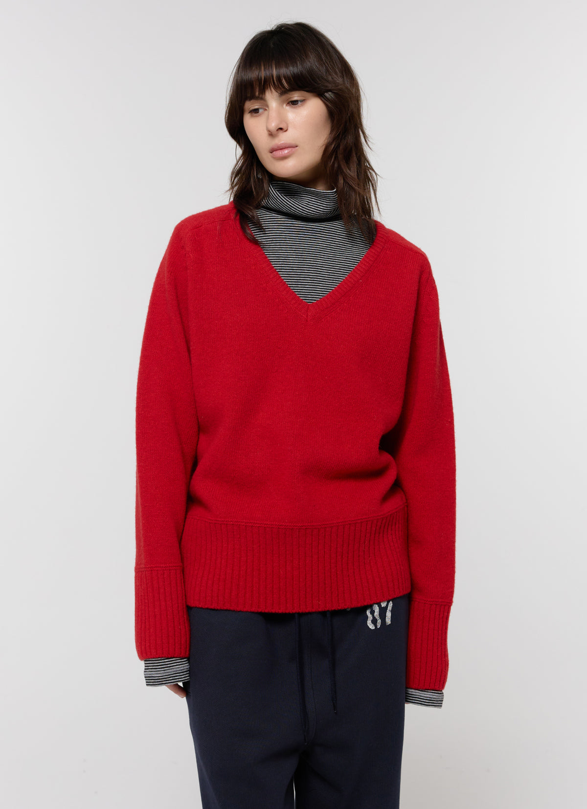 26FW WOOL V-NECK SWEATER