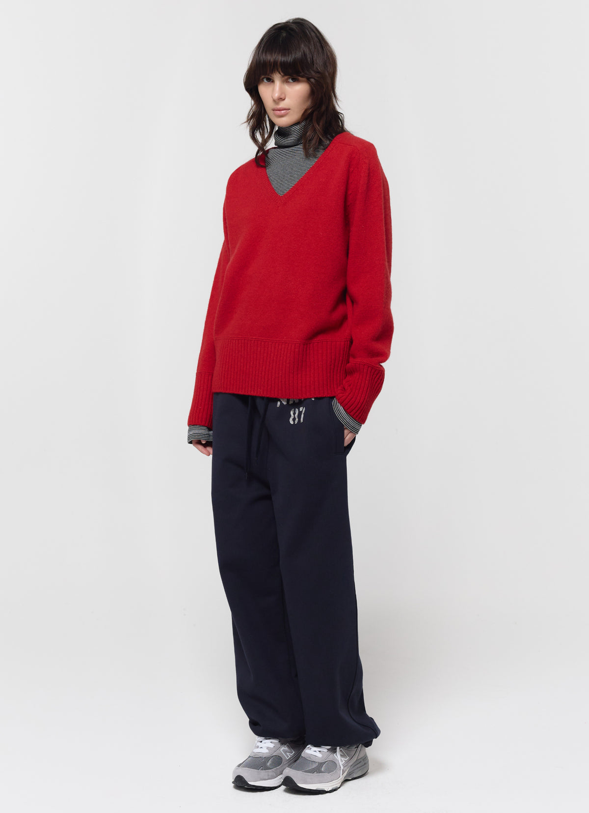 26FW WOOL V-NECK SWEATER