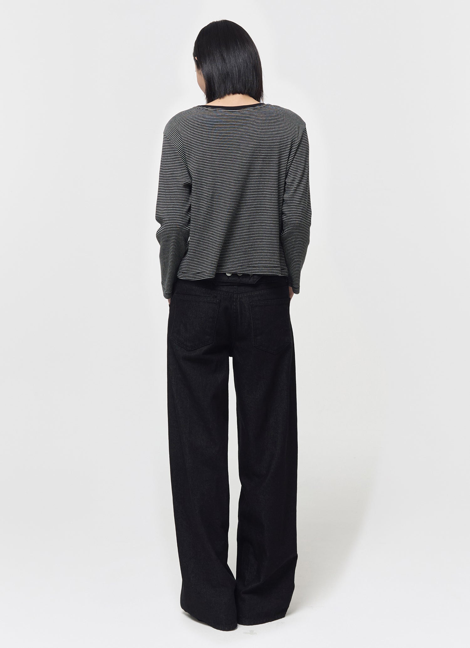 WIDE CINCH-BACK JEAN