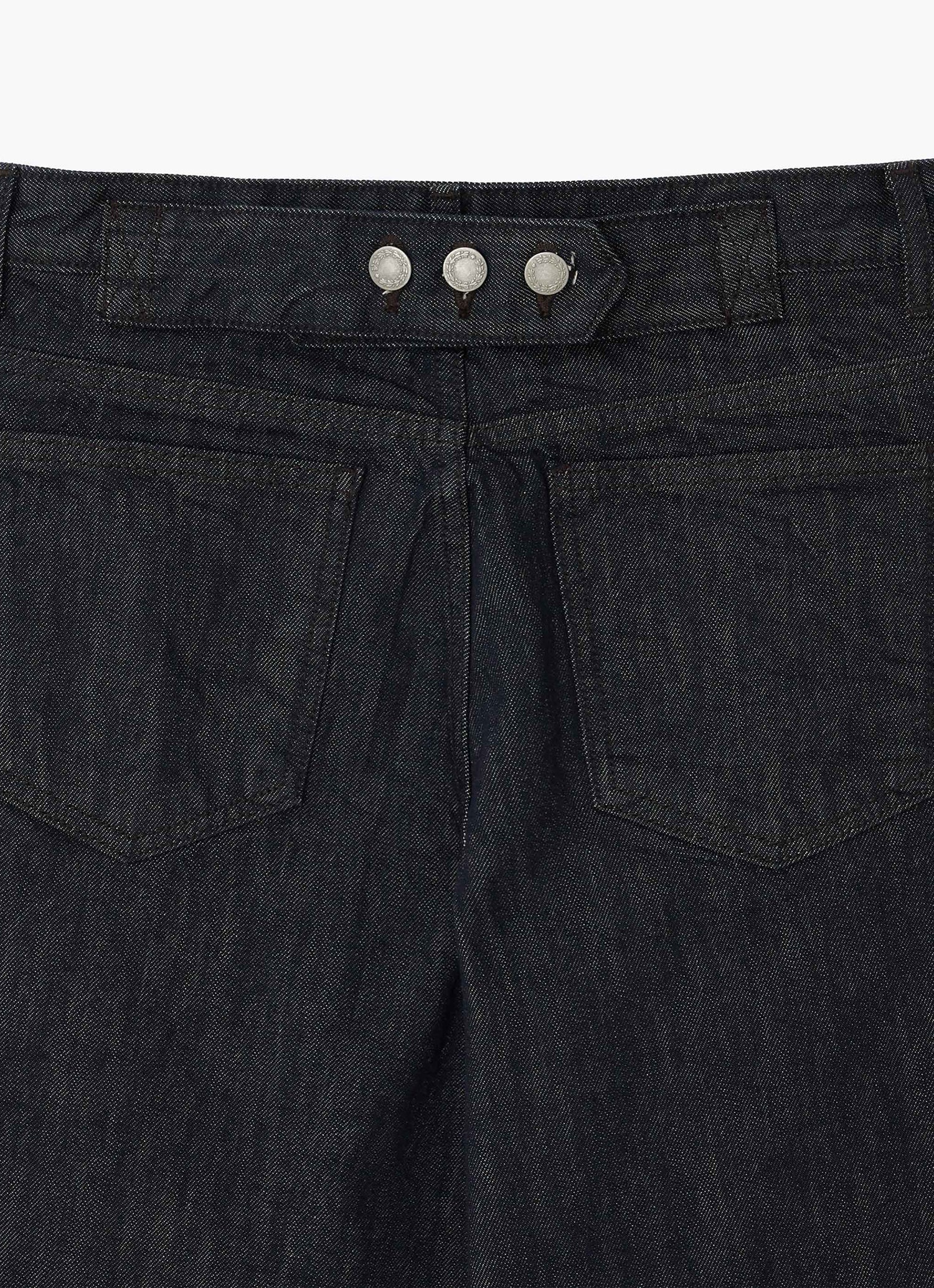 WIDE CINCH-BACK JEAN