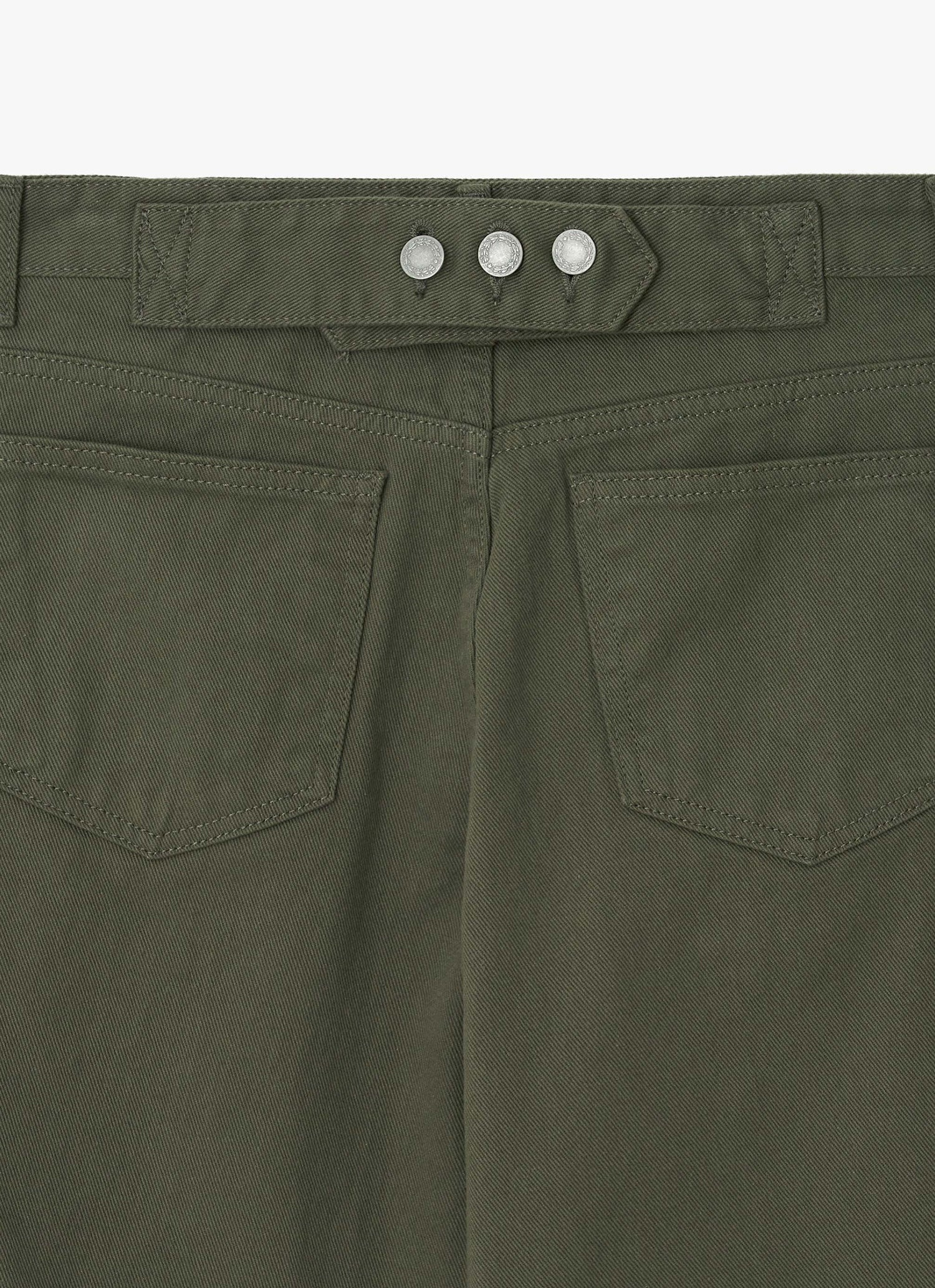 WIDE CINCH-BACK JEAN