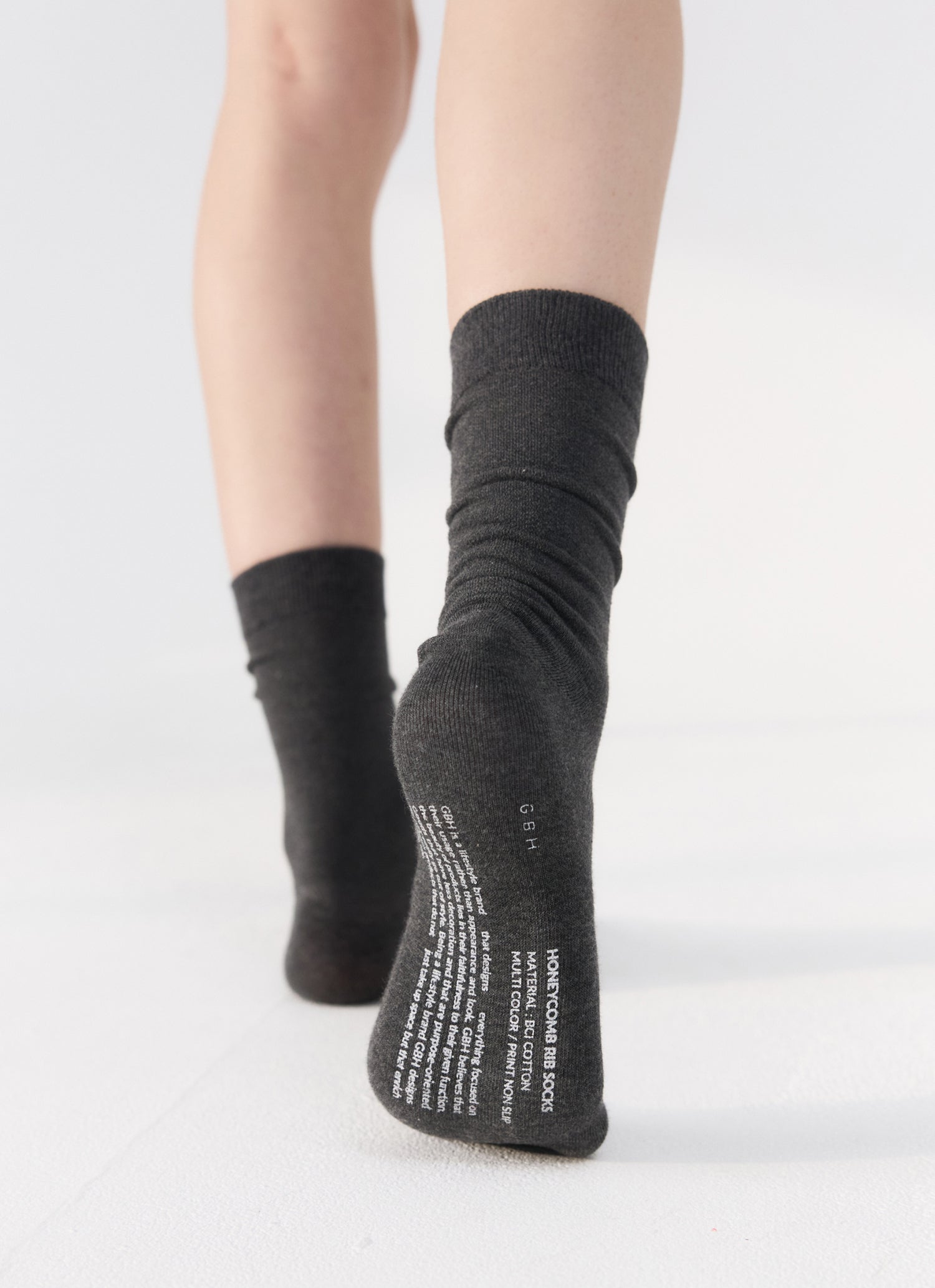 HONEYCOMB RIB SOCKS