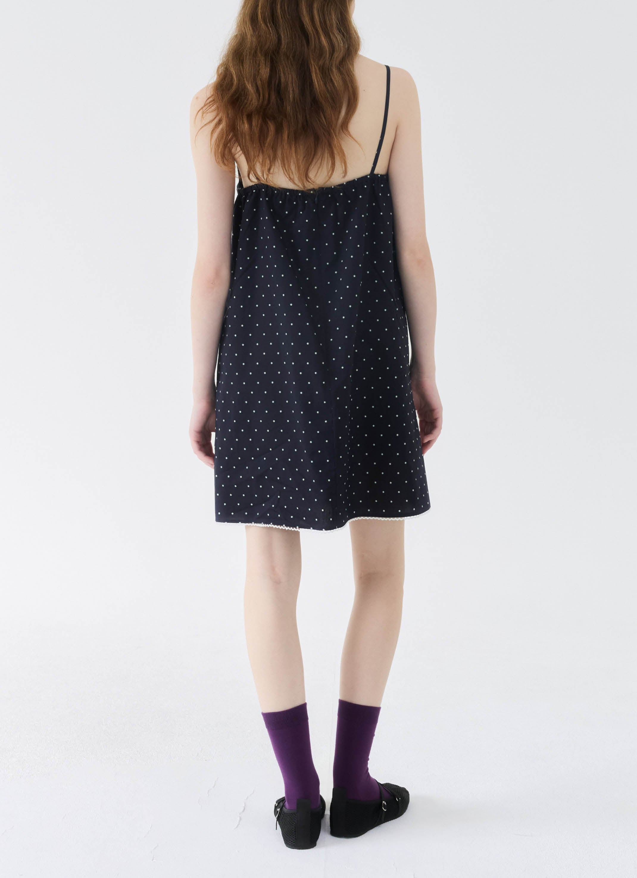 STRAP MINI DRESS