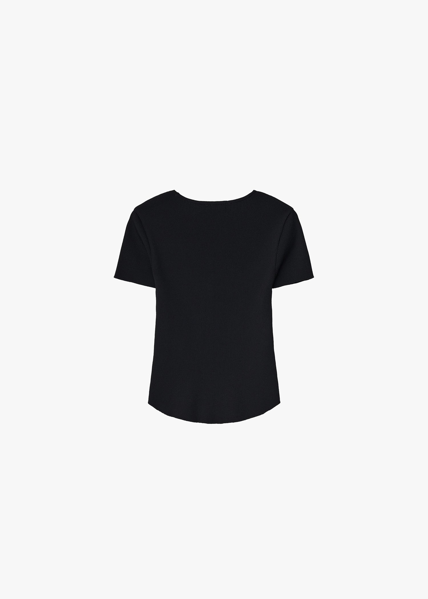 RIBBED HALF SLEEVE KNIT