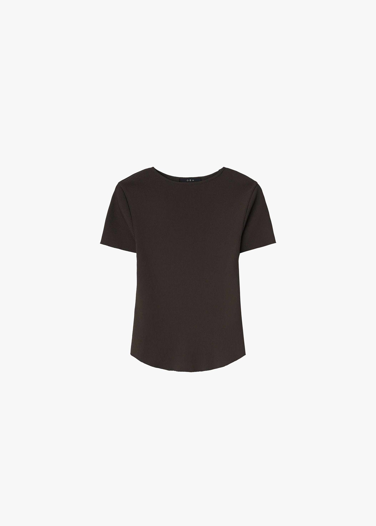 RIBBED HALF SLEEVE KNIT