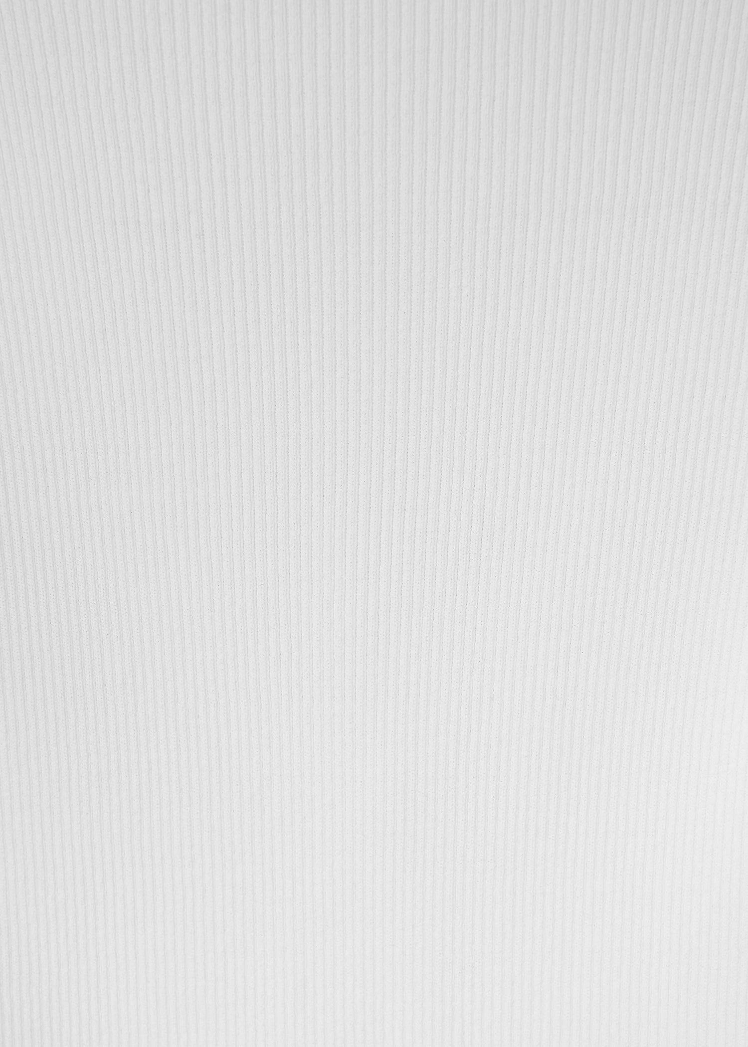 RIBBED HALF SLEEVE KNIT