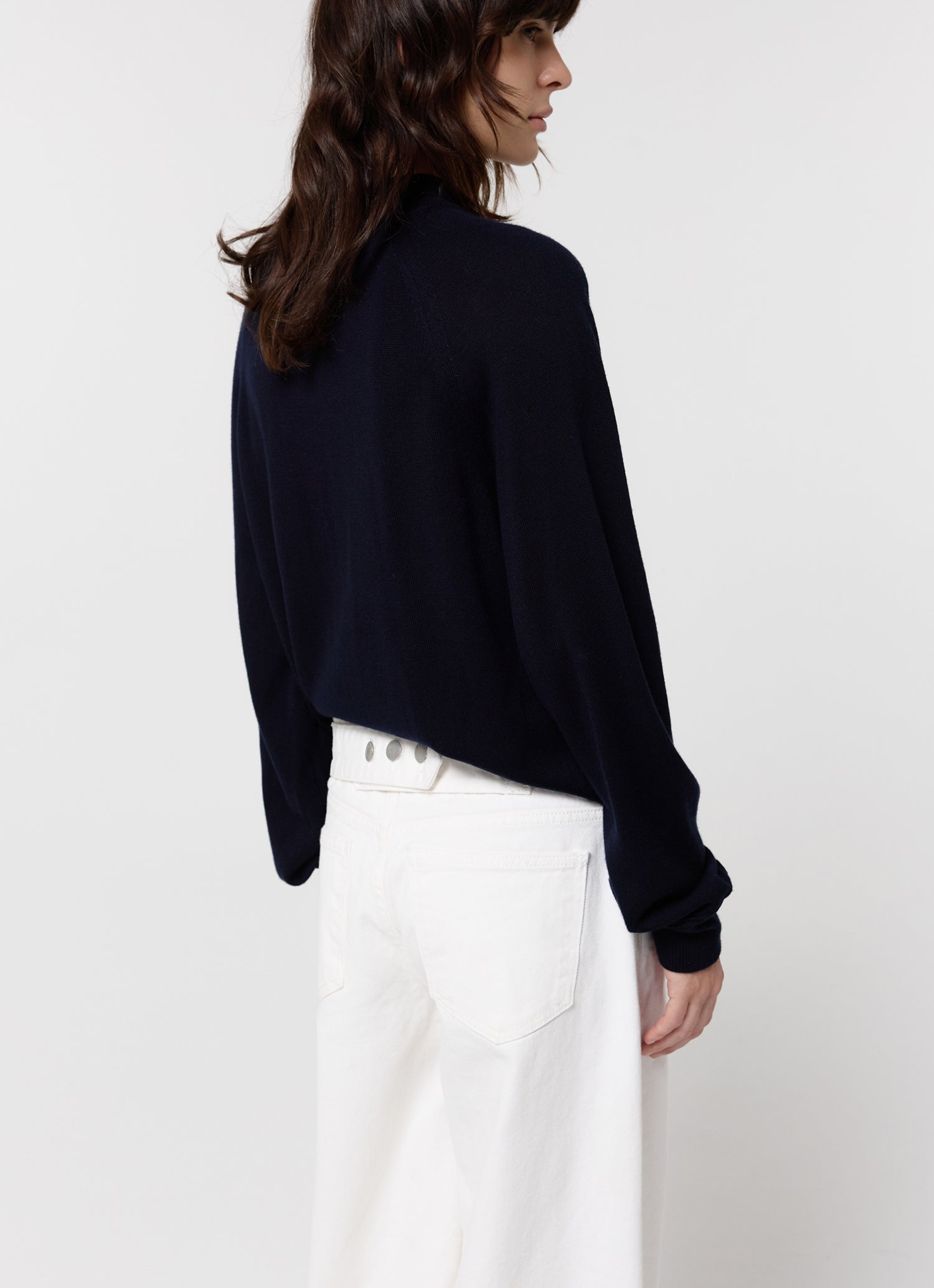 WIDE CINCH-BACK JEAN