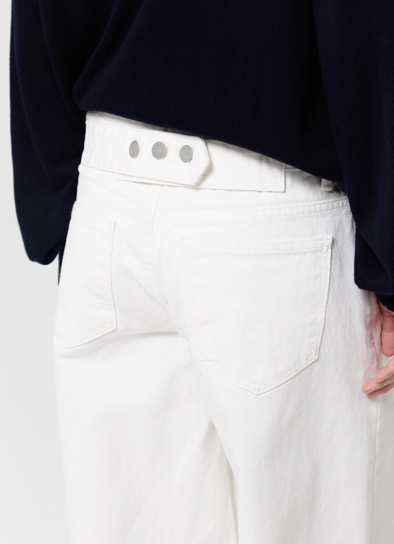 WIDE CINCH-BACK JEAN