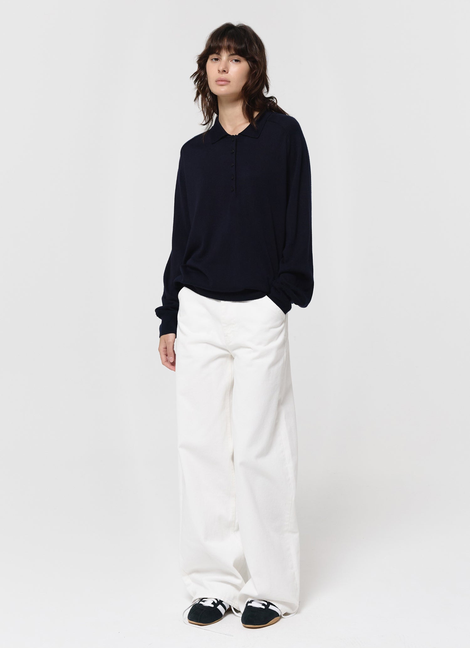 WIDE CINCH-BACK JEAN