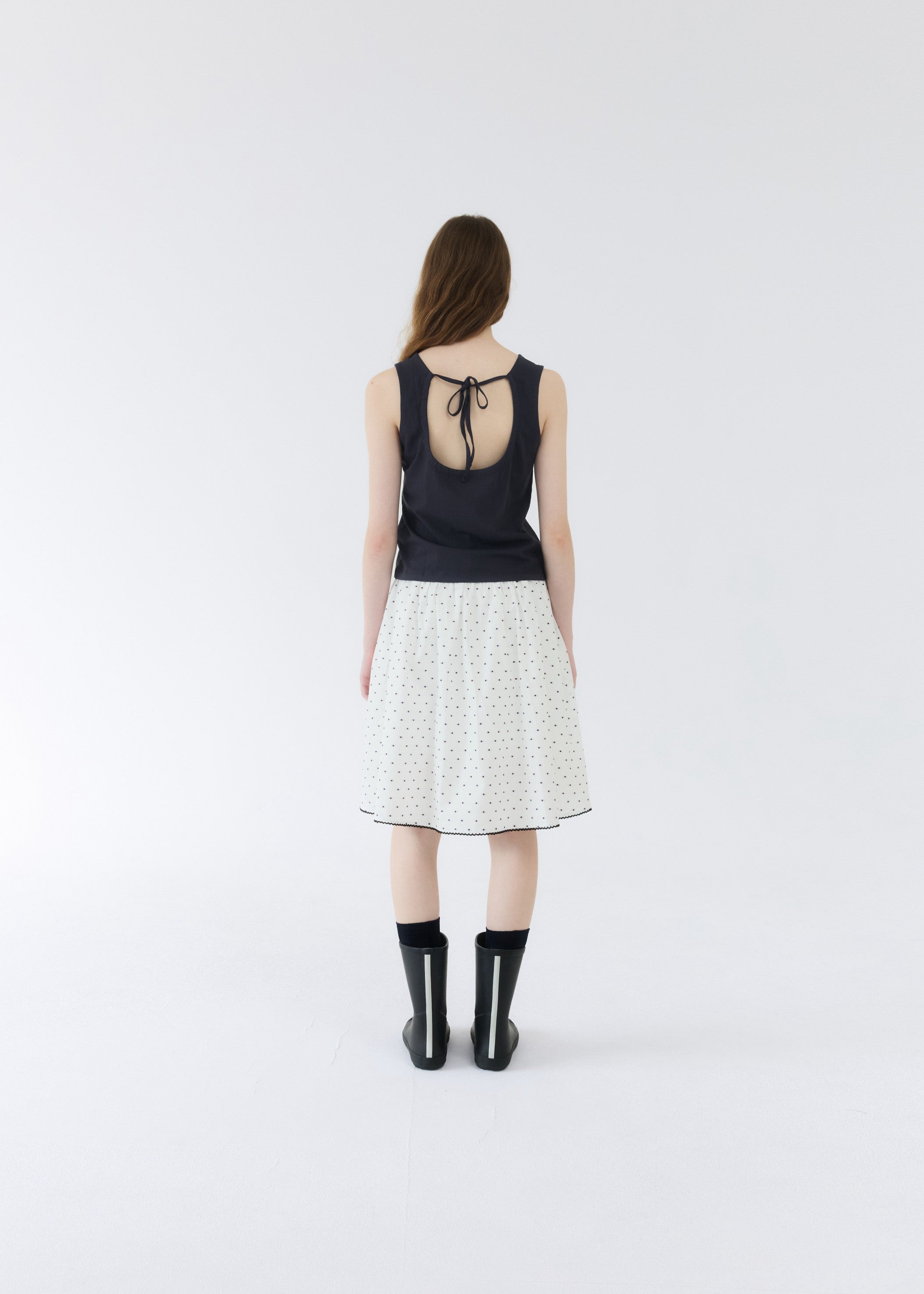 COTTON POLINE SKIRT