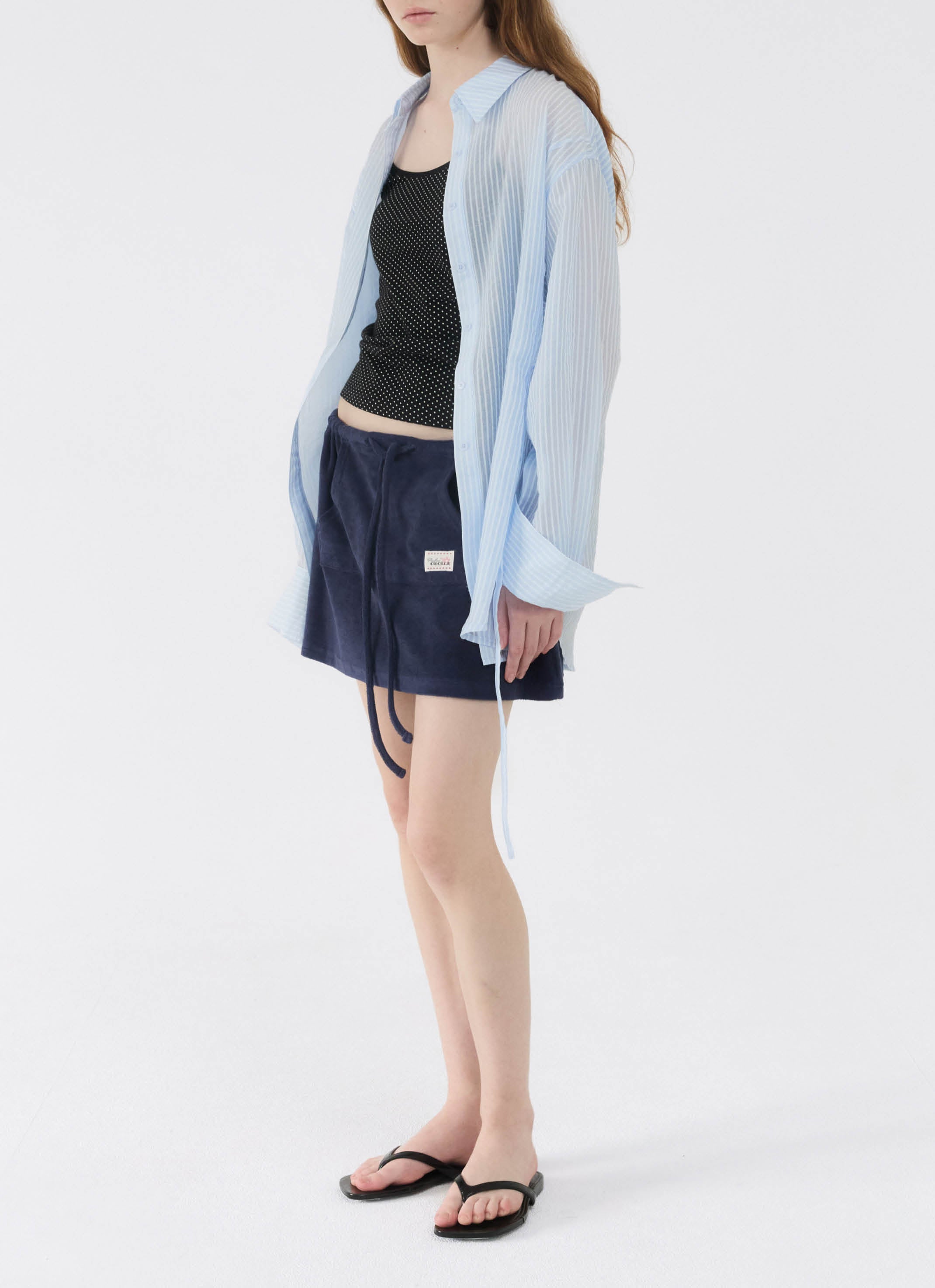 TERRY MINI SKIRT