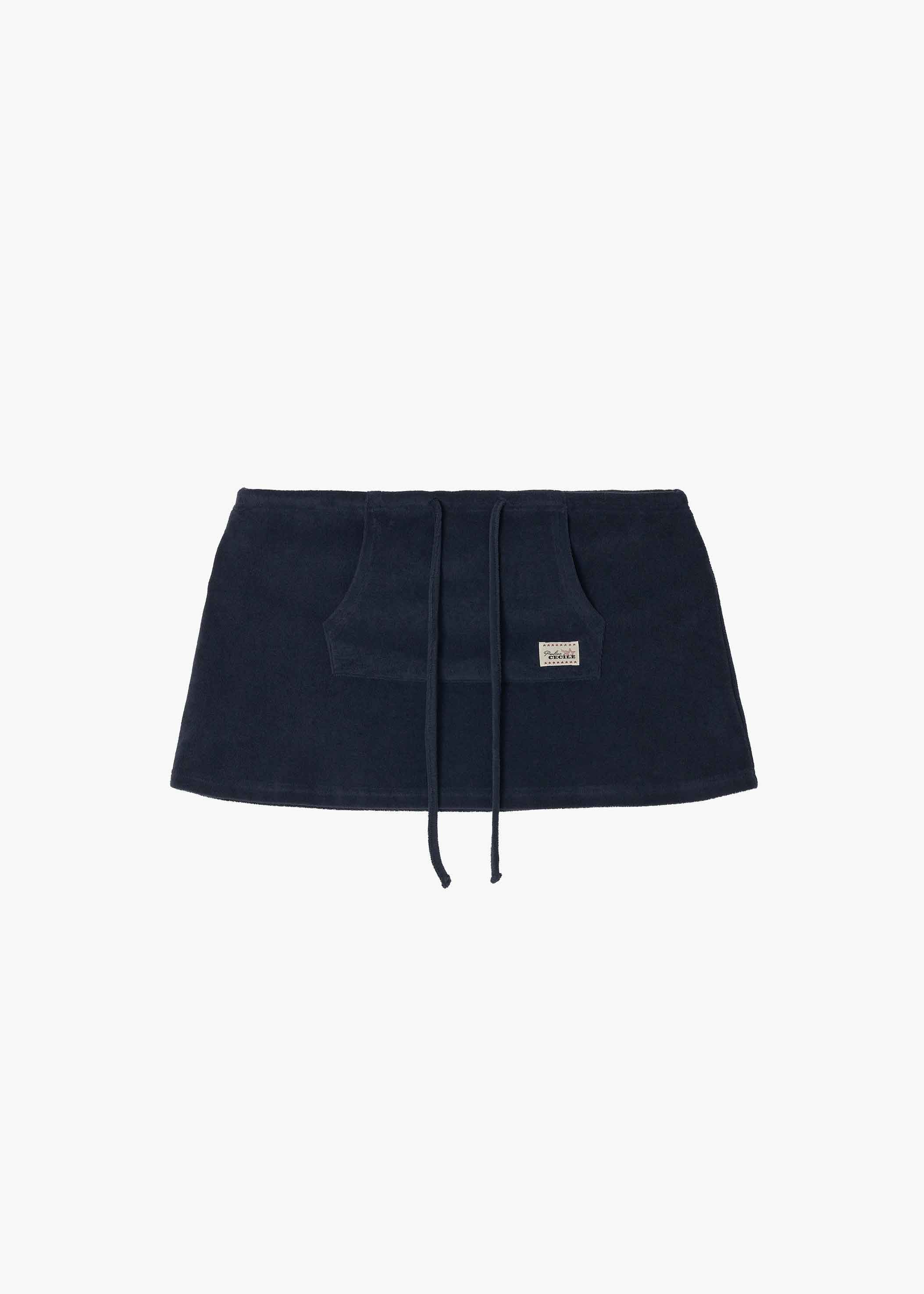 TERRY MINI SKIRT