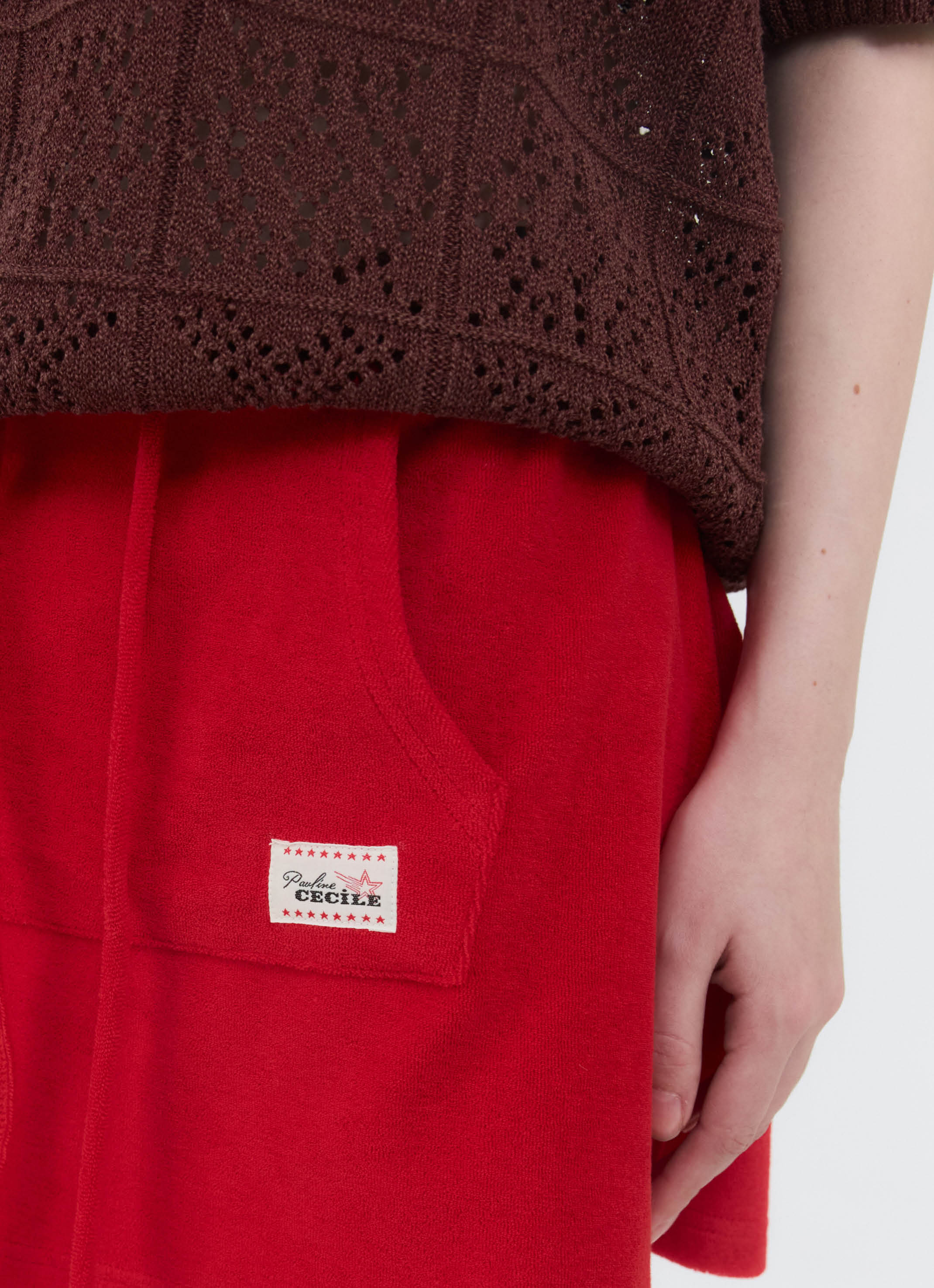 TERRY MINI SKIRT