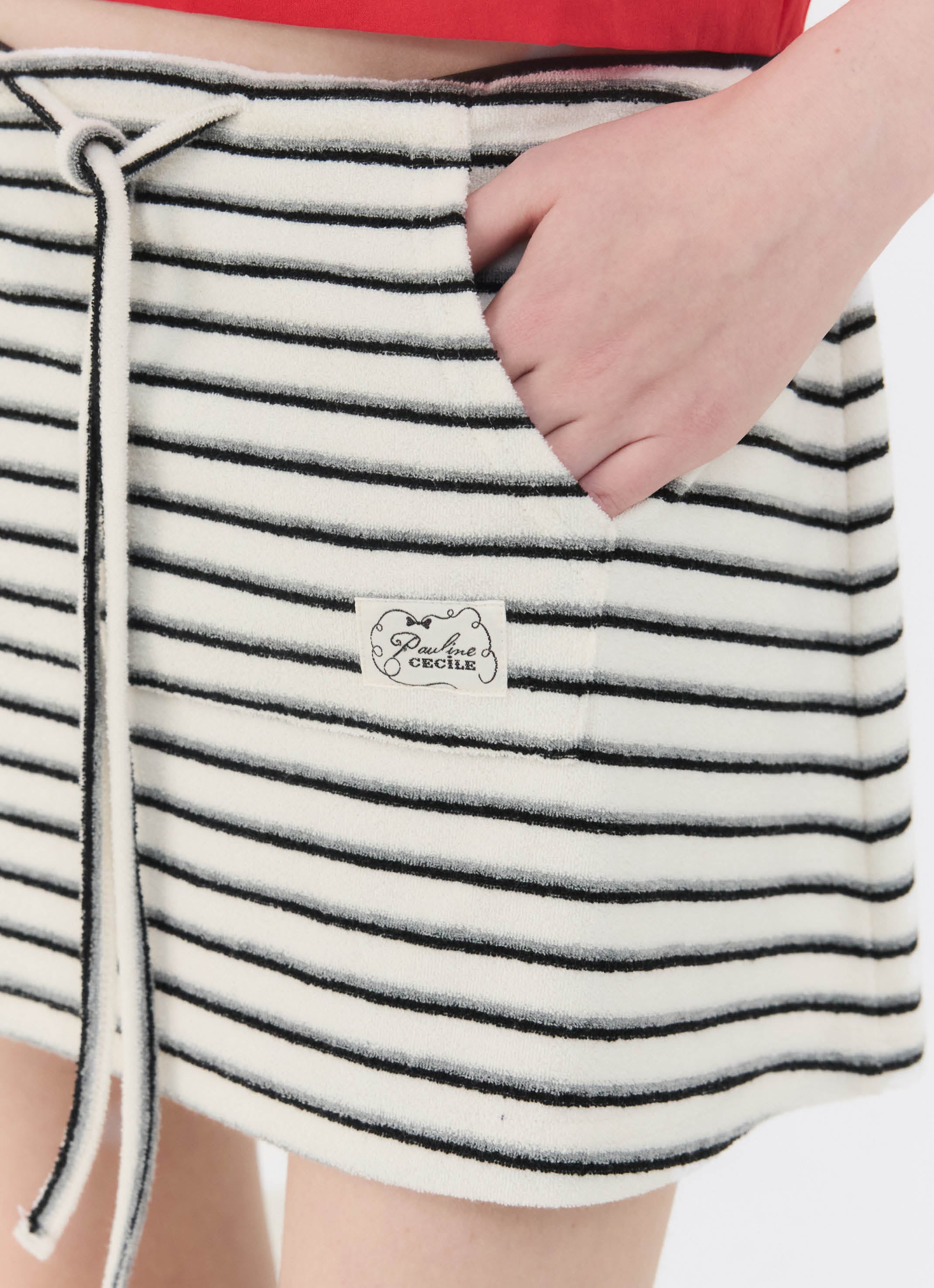 TERRY MINI SKIRT