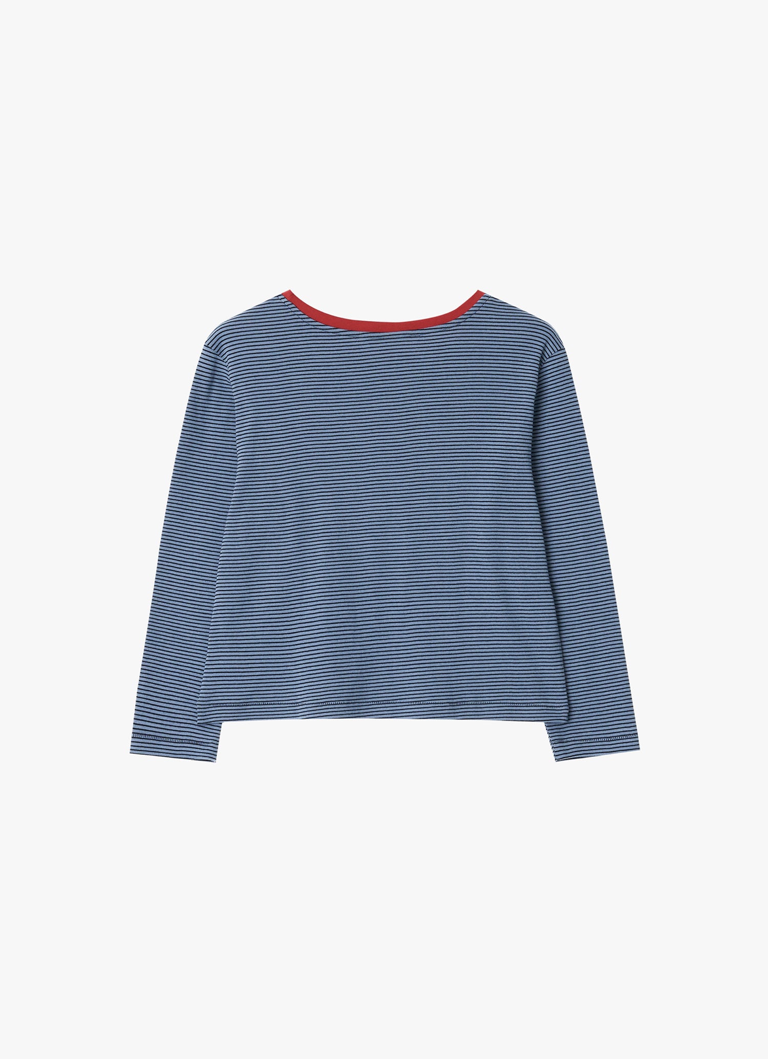 MID SLEEVE STRIPE TOP