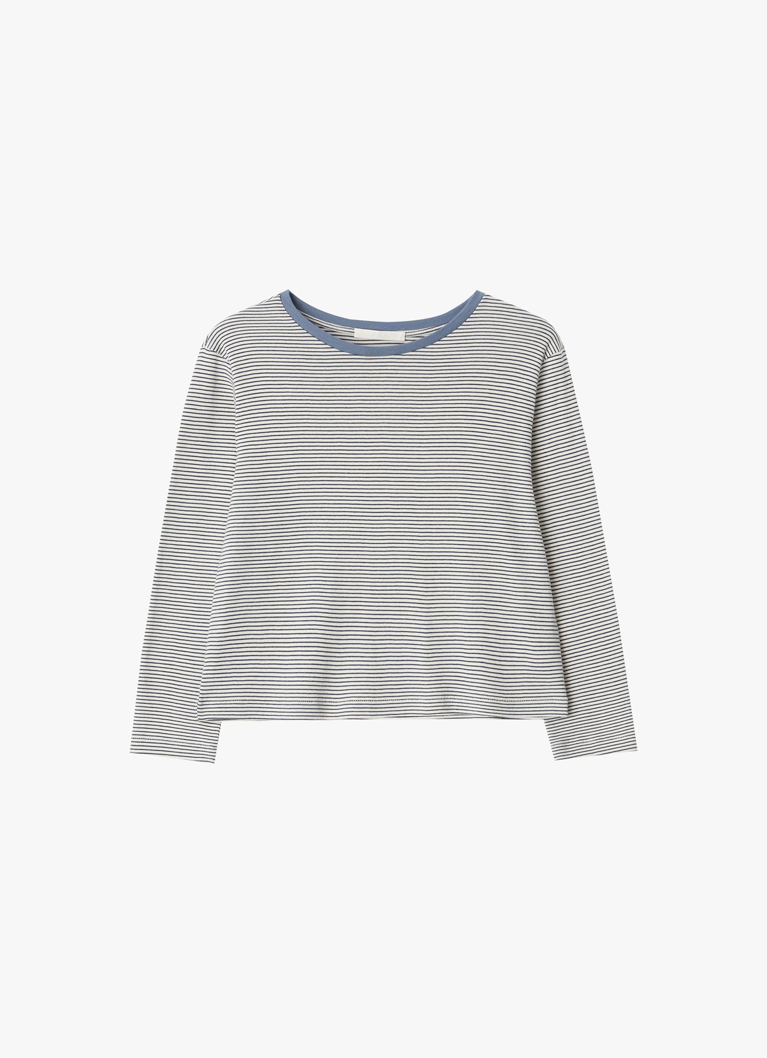 MID SLEEVE STRIPE TOP