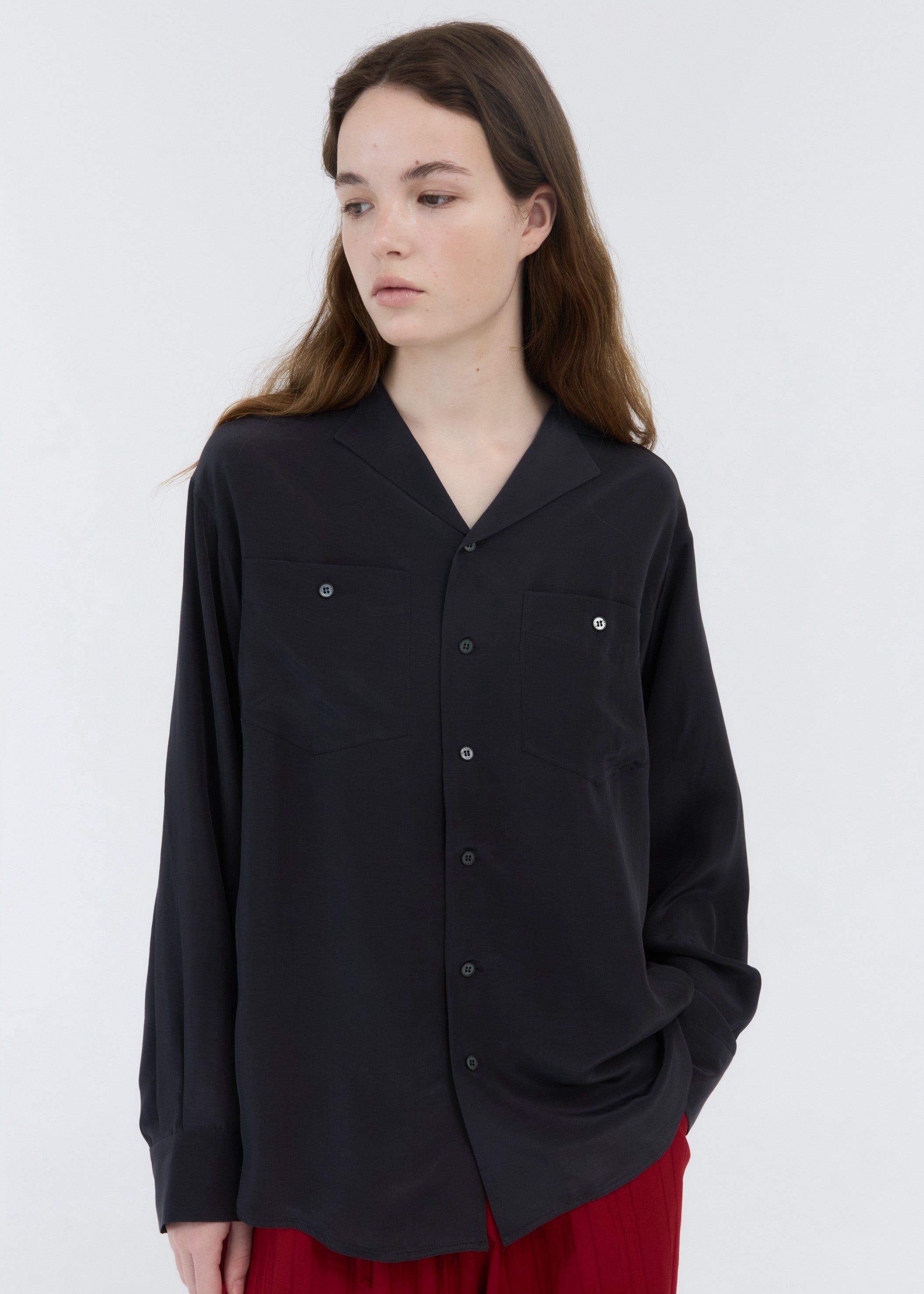 OUT-POCKET BLOUSE