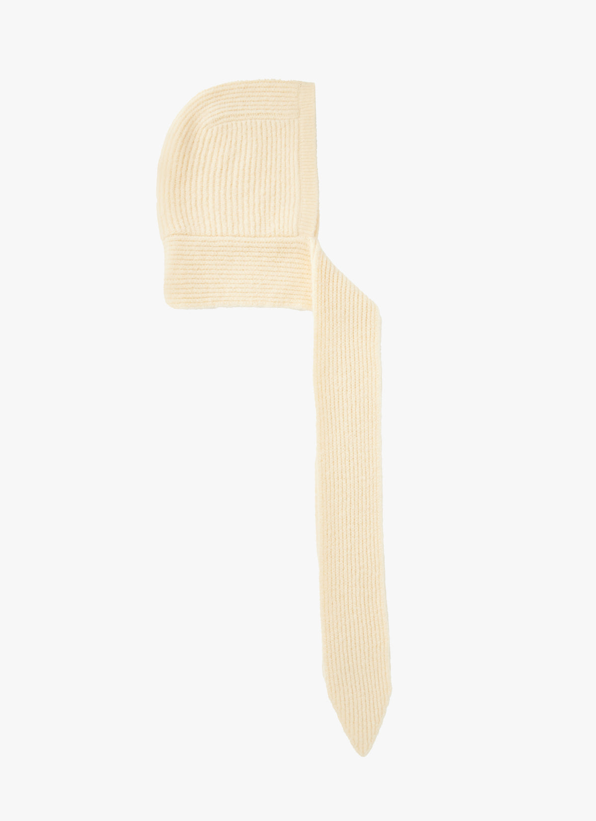 26FW WOOL ALPACA HOOD SCARF
