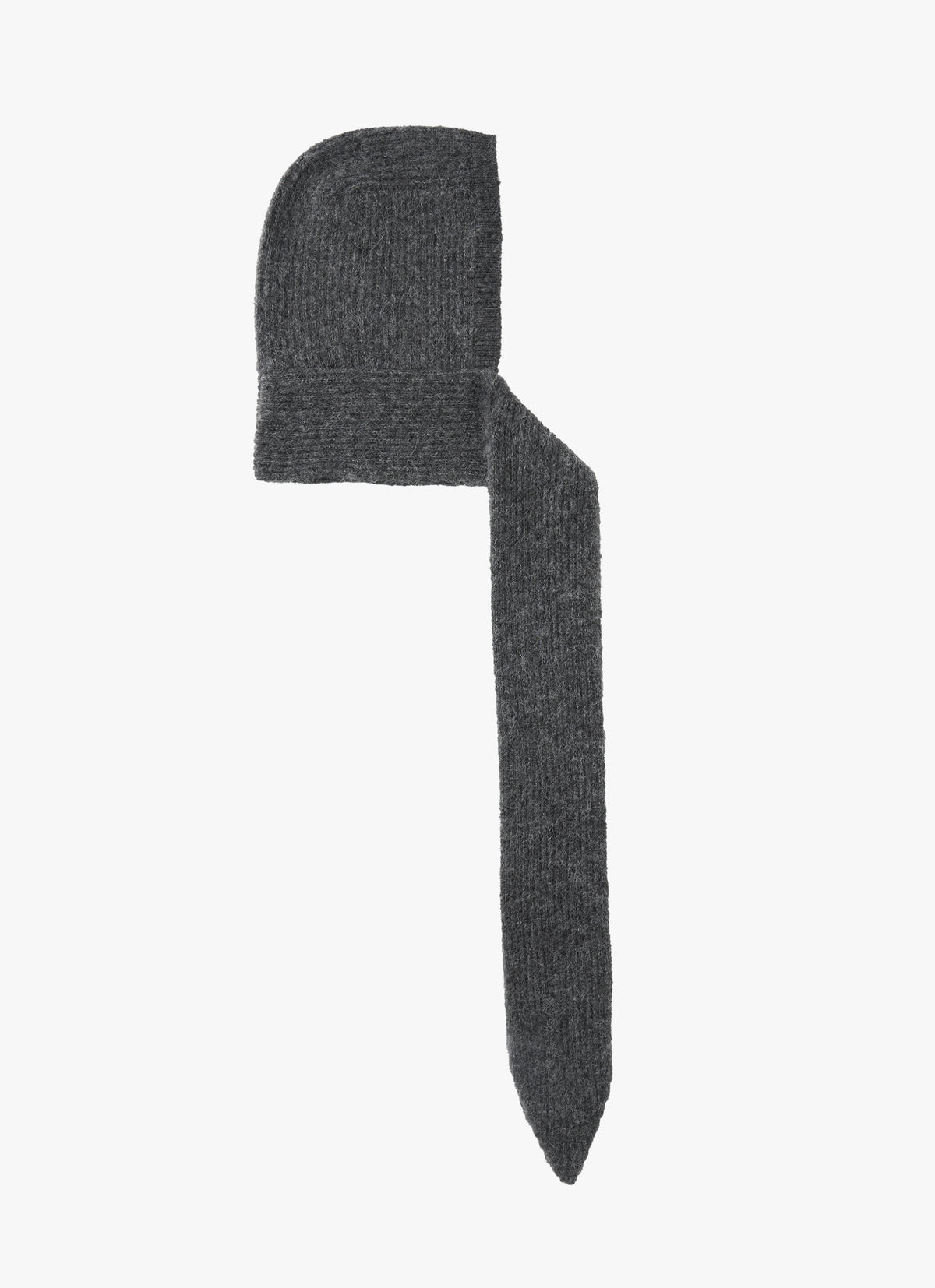 26FW WOOL ALPACA HOOD SCARF