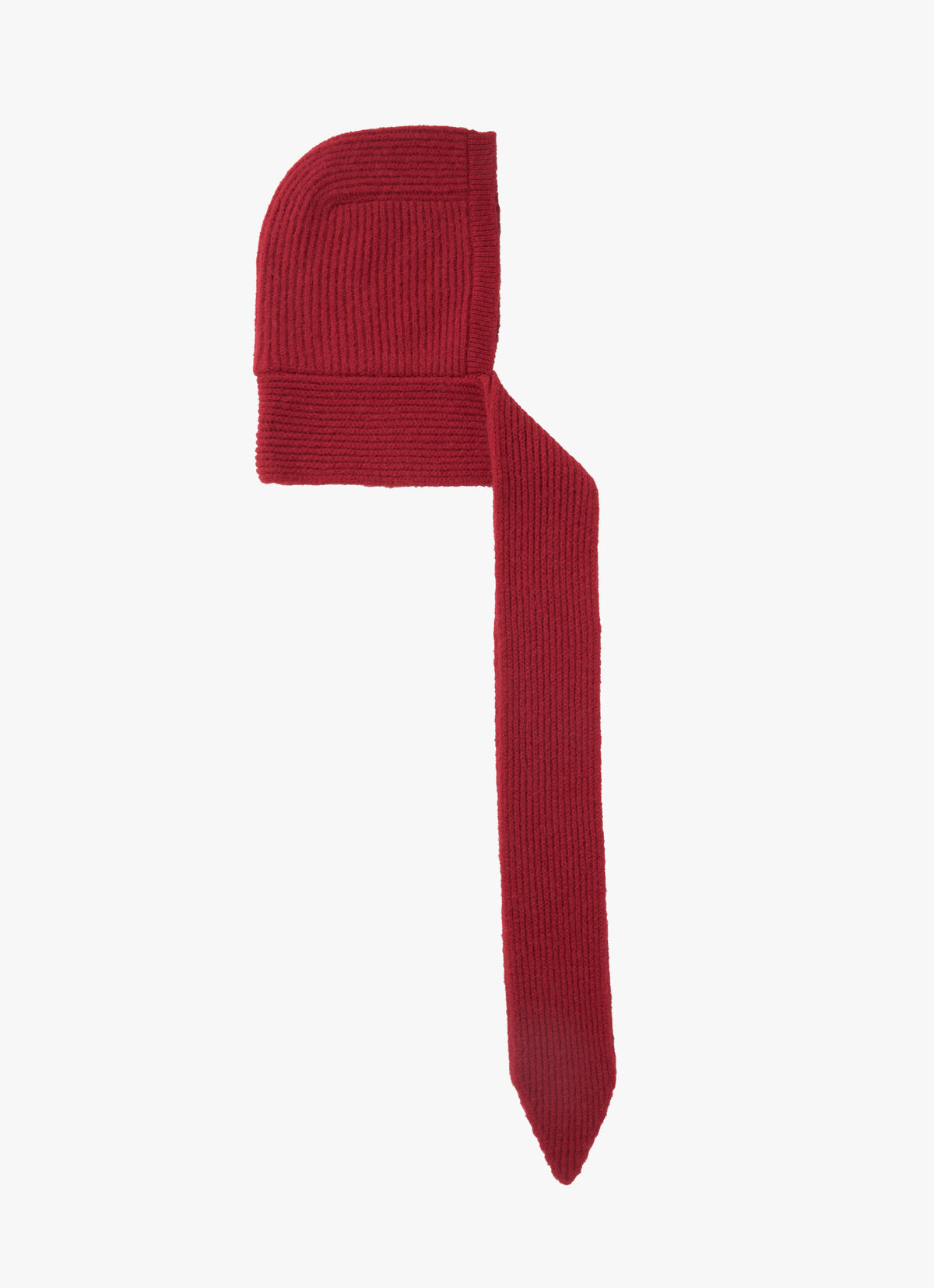 26FW WOOL ALPACA HOOD SCARF