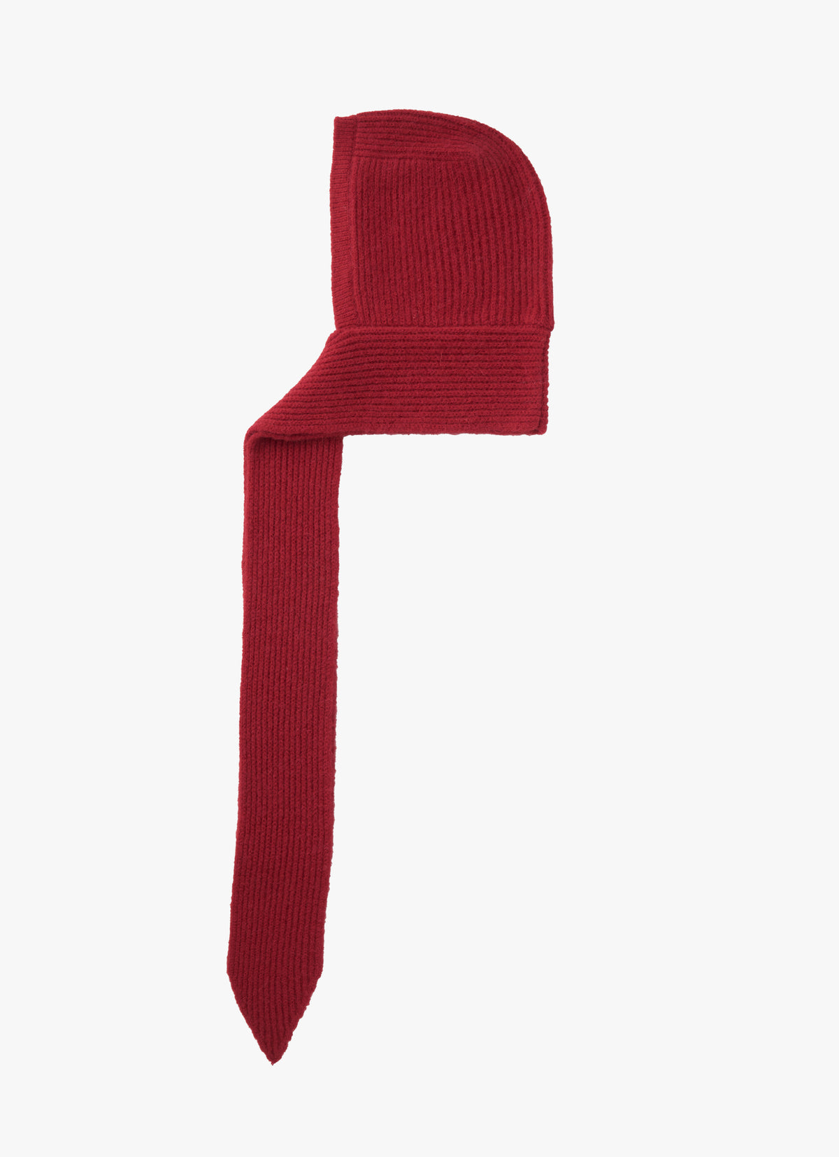 26FW WOOL ALPACA HOOD SCARF