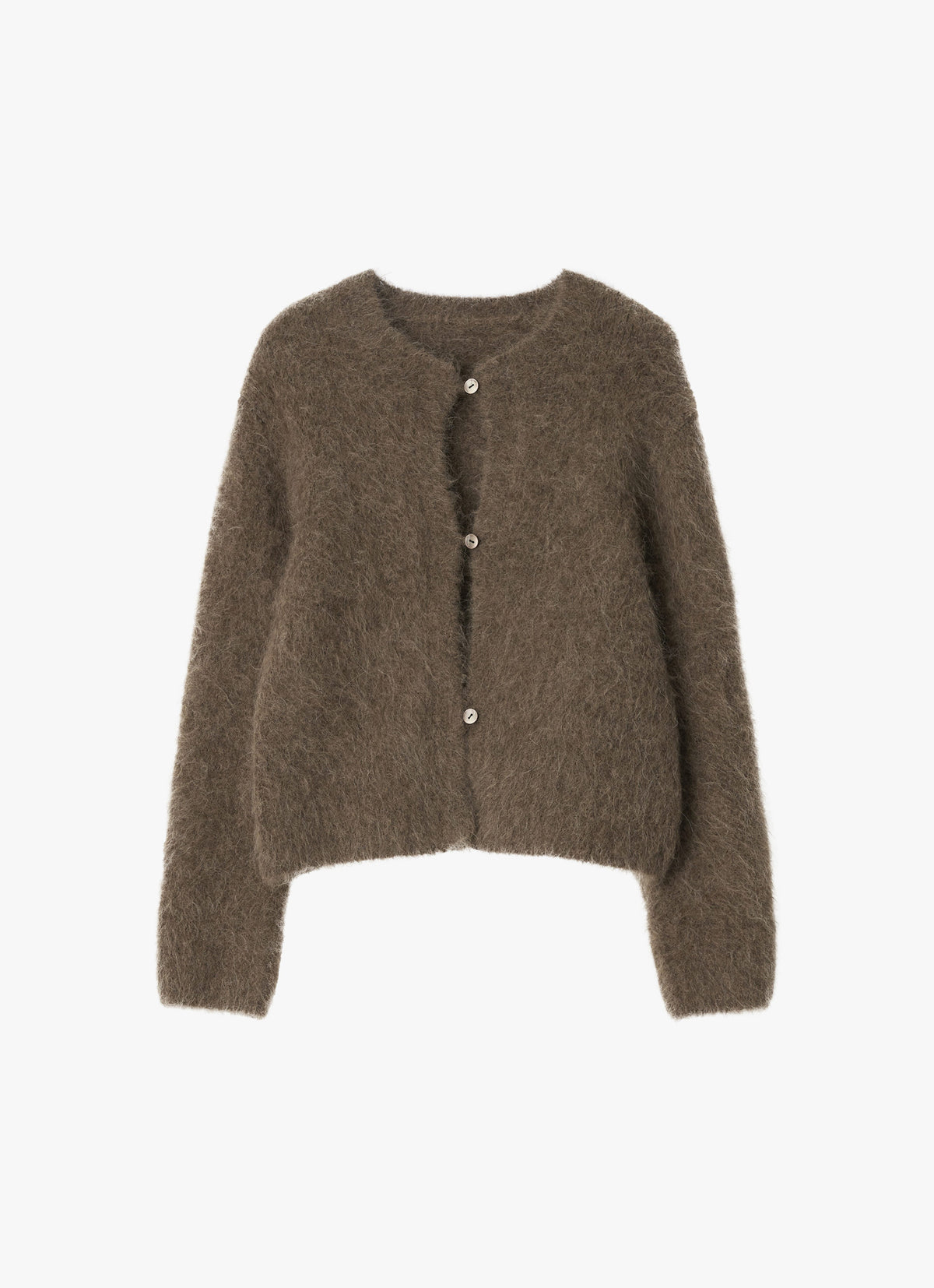 26FW SURI ALPACA BRUSHED CARDIGAN