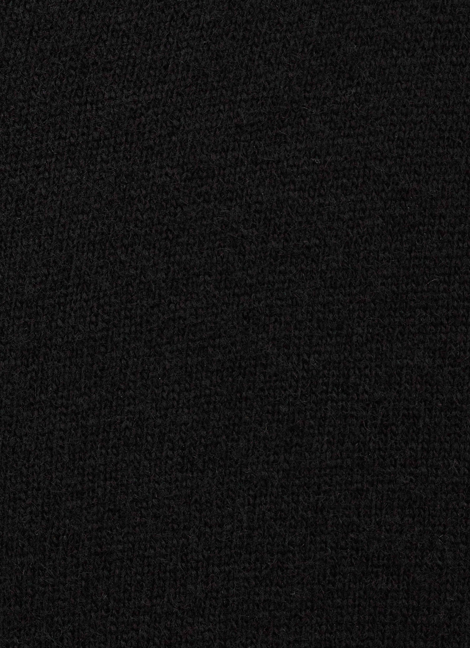 WOOL BLEND HIGH-NECK CARDIGAN