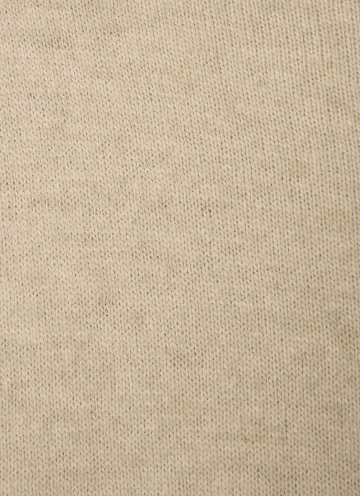 WOOL BLEND HIGH-NECK CARDIGAN