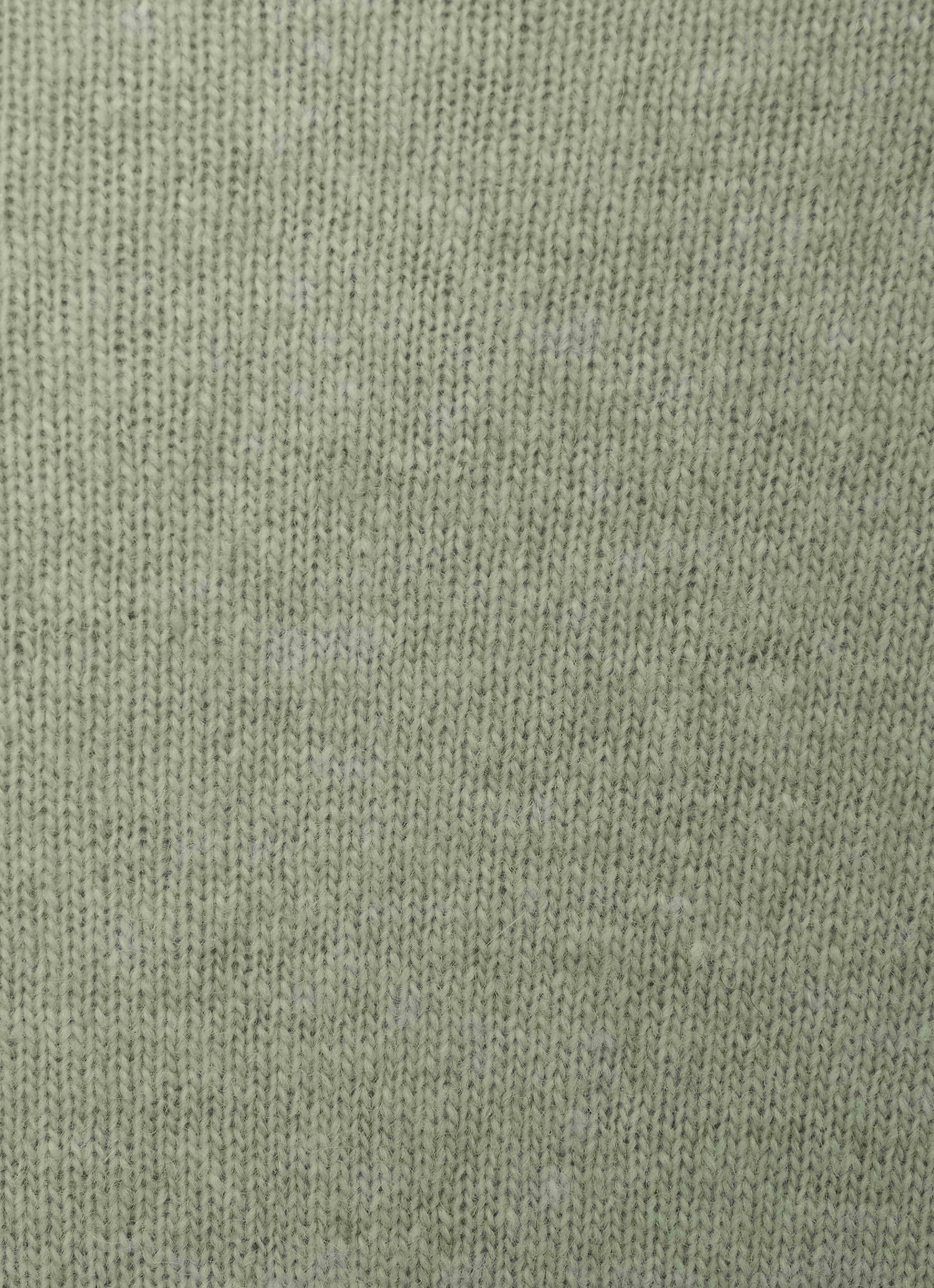 WOOL BLEND HIGH-NECK CARDIGAN