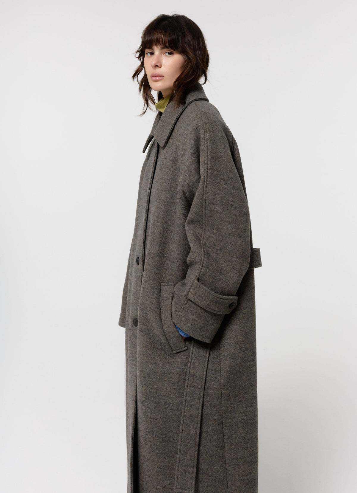 26FW BELTED BALMACAN COAT