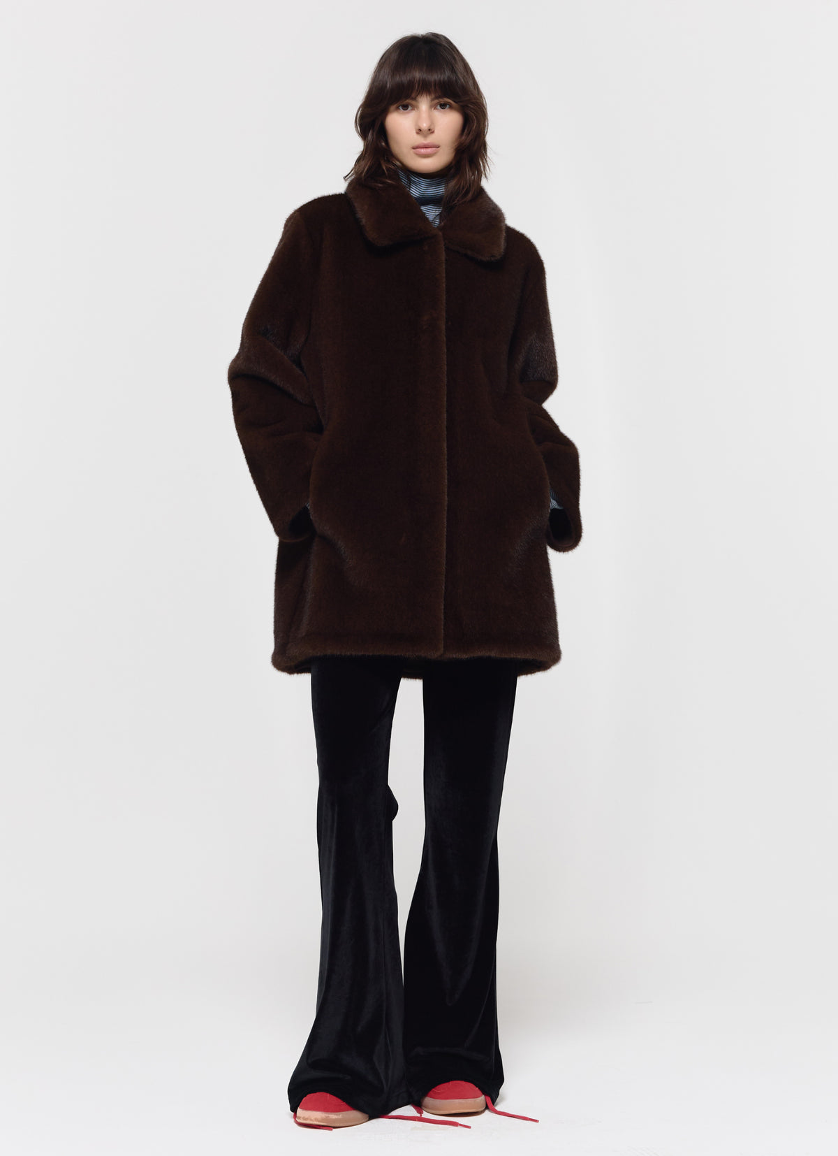 26FW CARRY FUR COAT