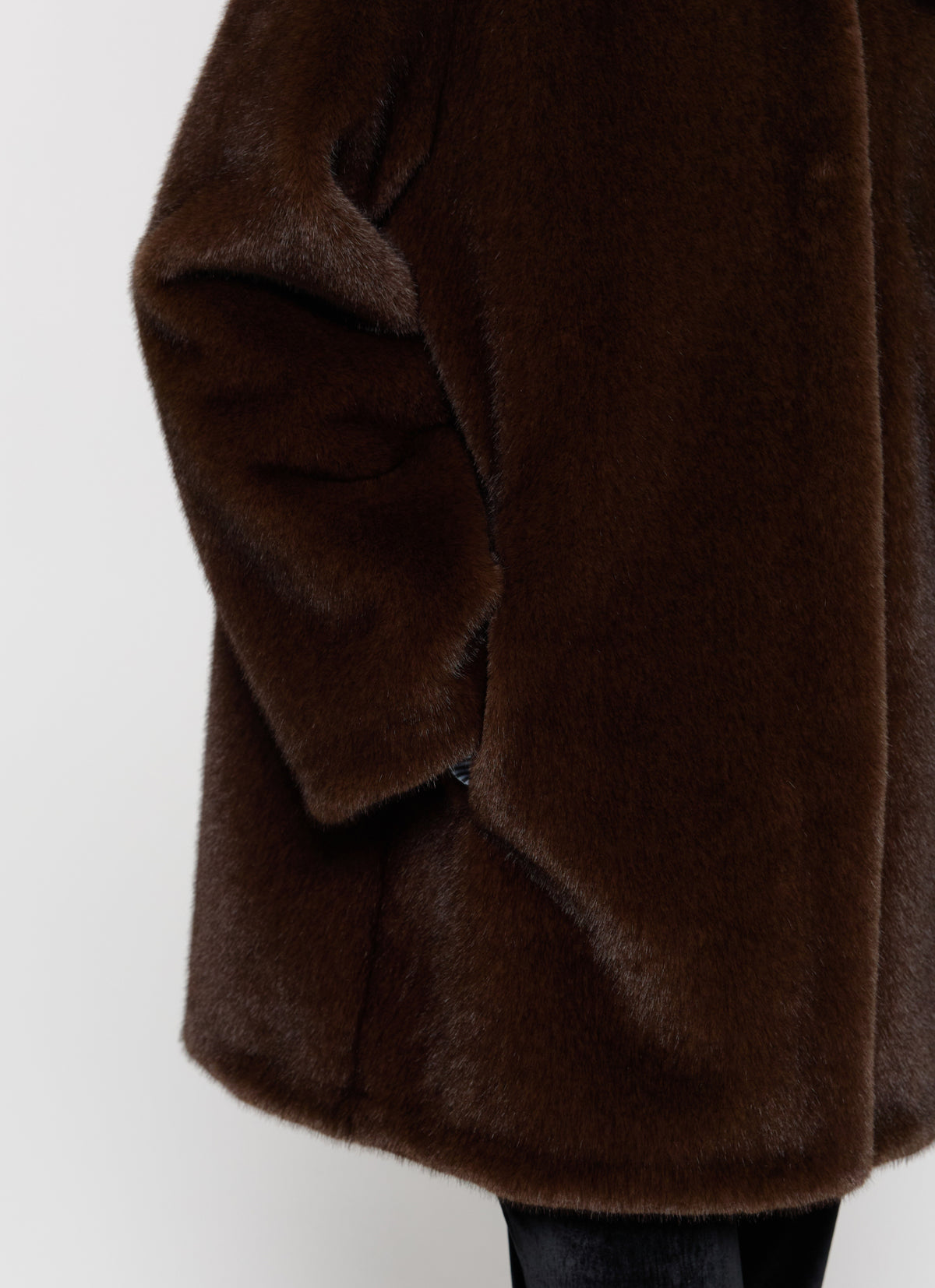 26FW CARRY FUR COAT