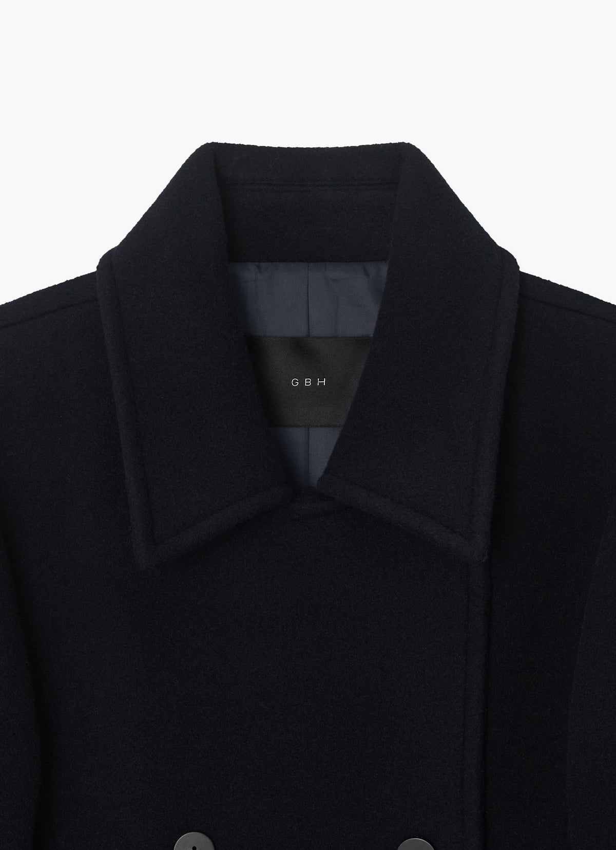 26FW DOUBLE LONG PEA COAT