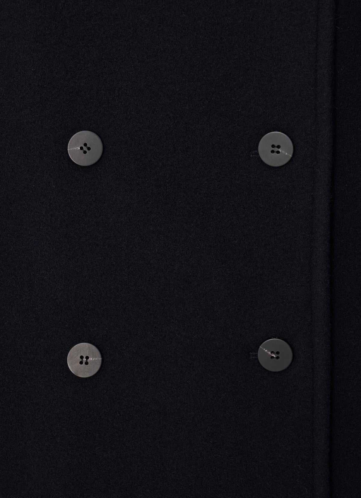 26FW DOUBLE LONG PEA COAT