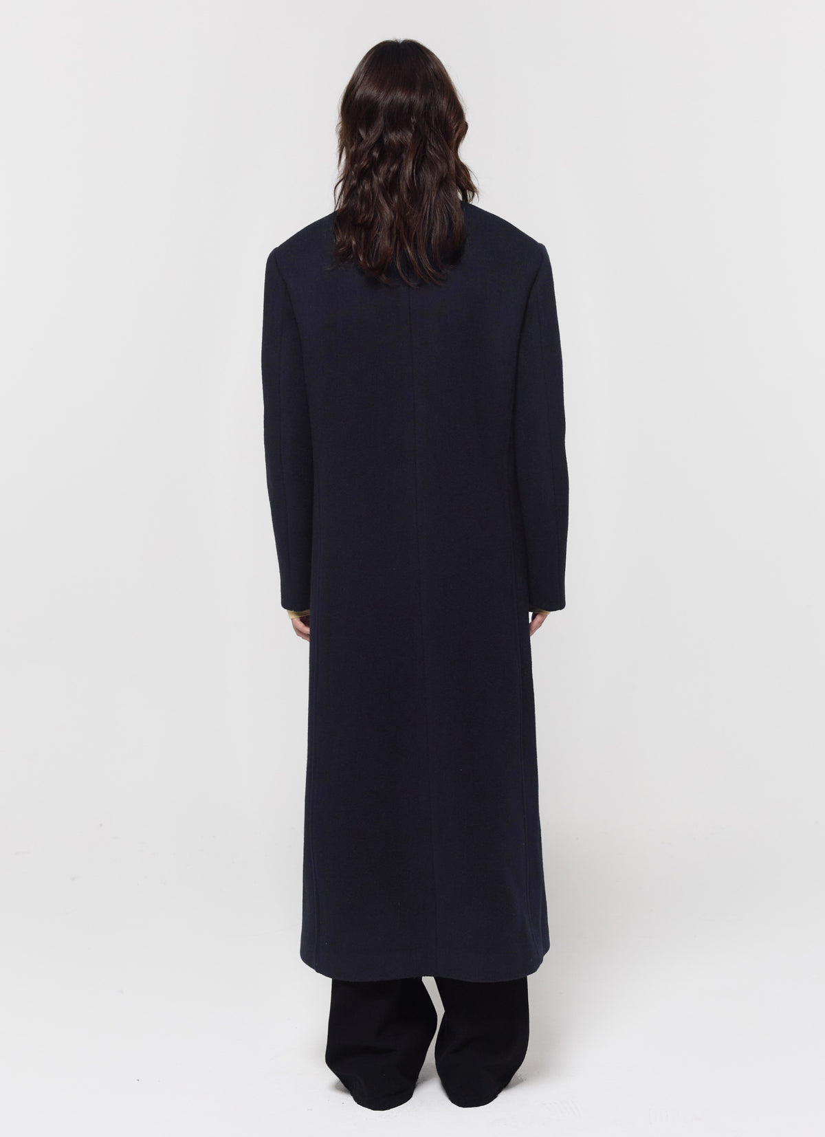 26FW DOUBLE LONG PEA COAT