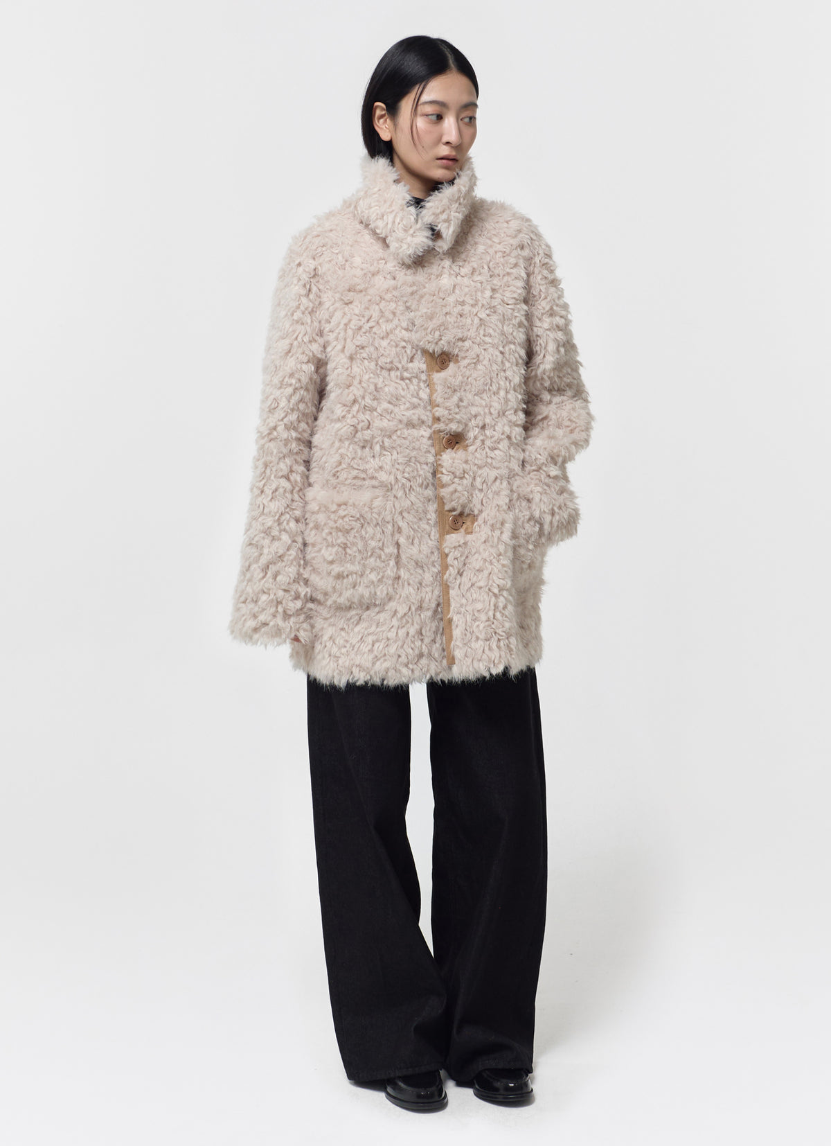 26FW REVERSIBLE SHEARLING JACKET