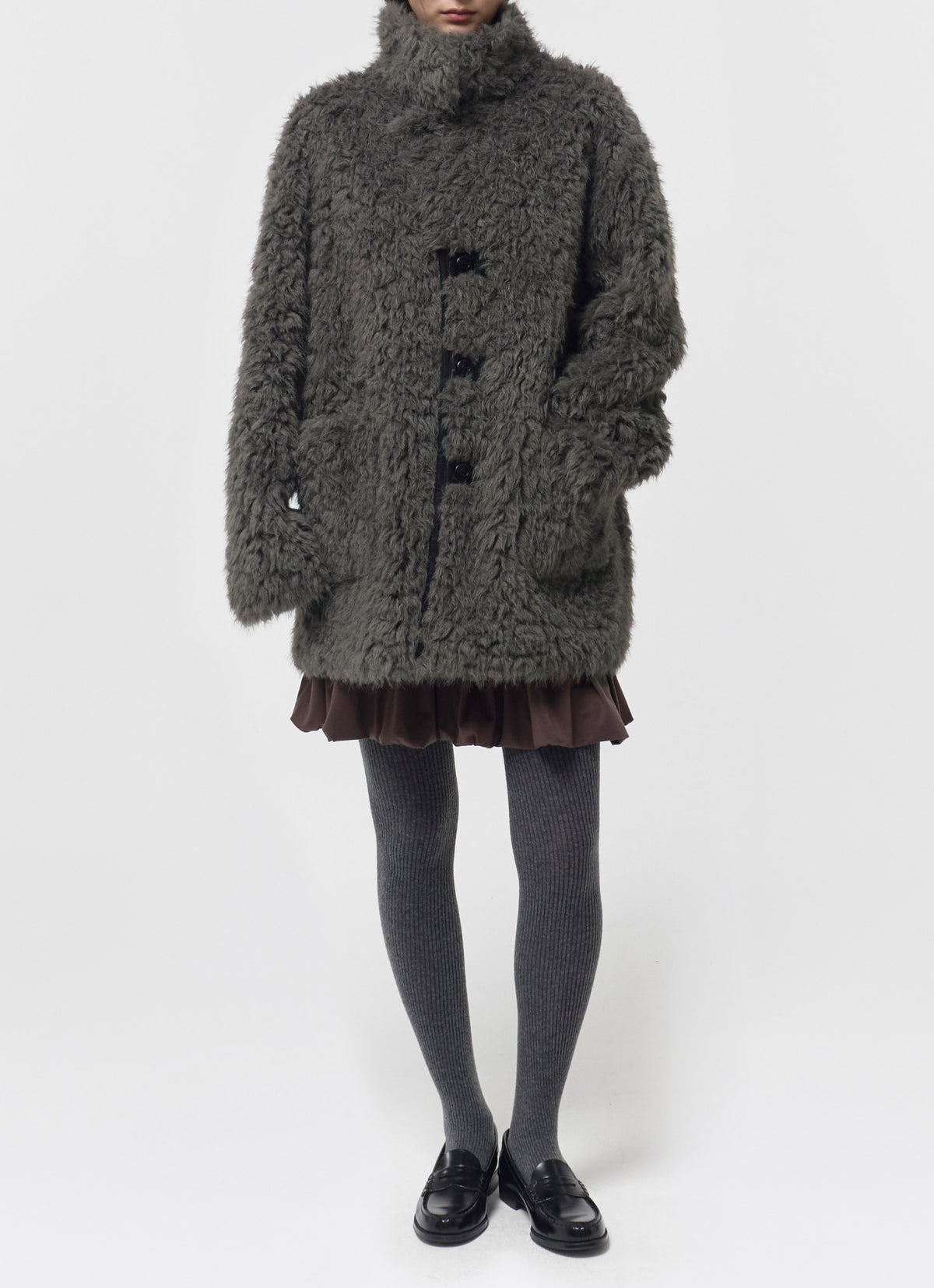 26FW REVERSIBLE SHEARLING JACKET